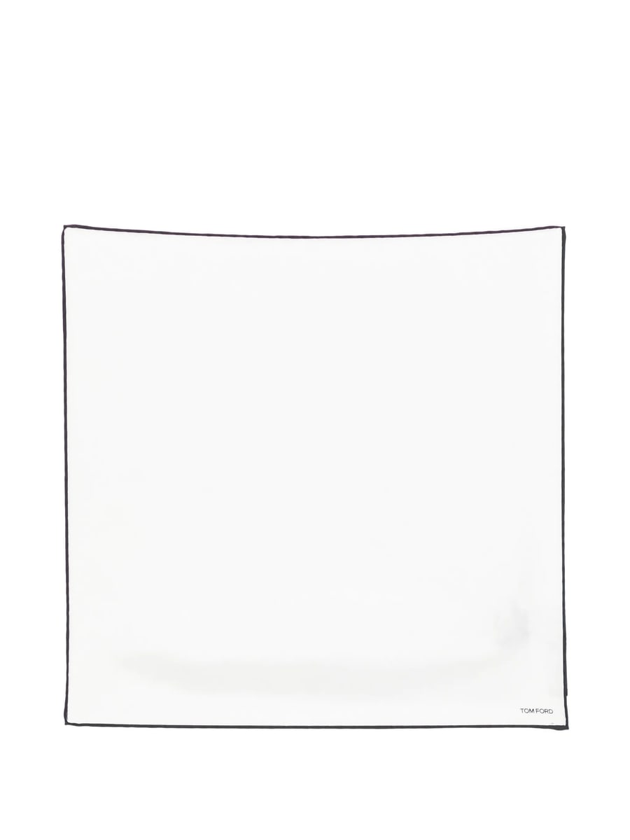 Tom Ford Tom Ford Contrast-trim Pocket Square
