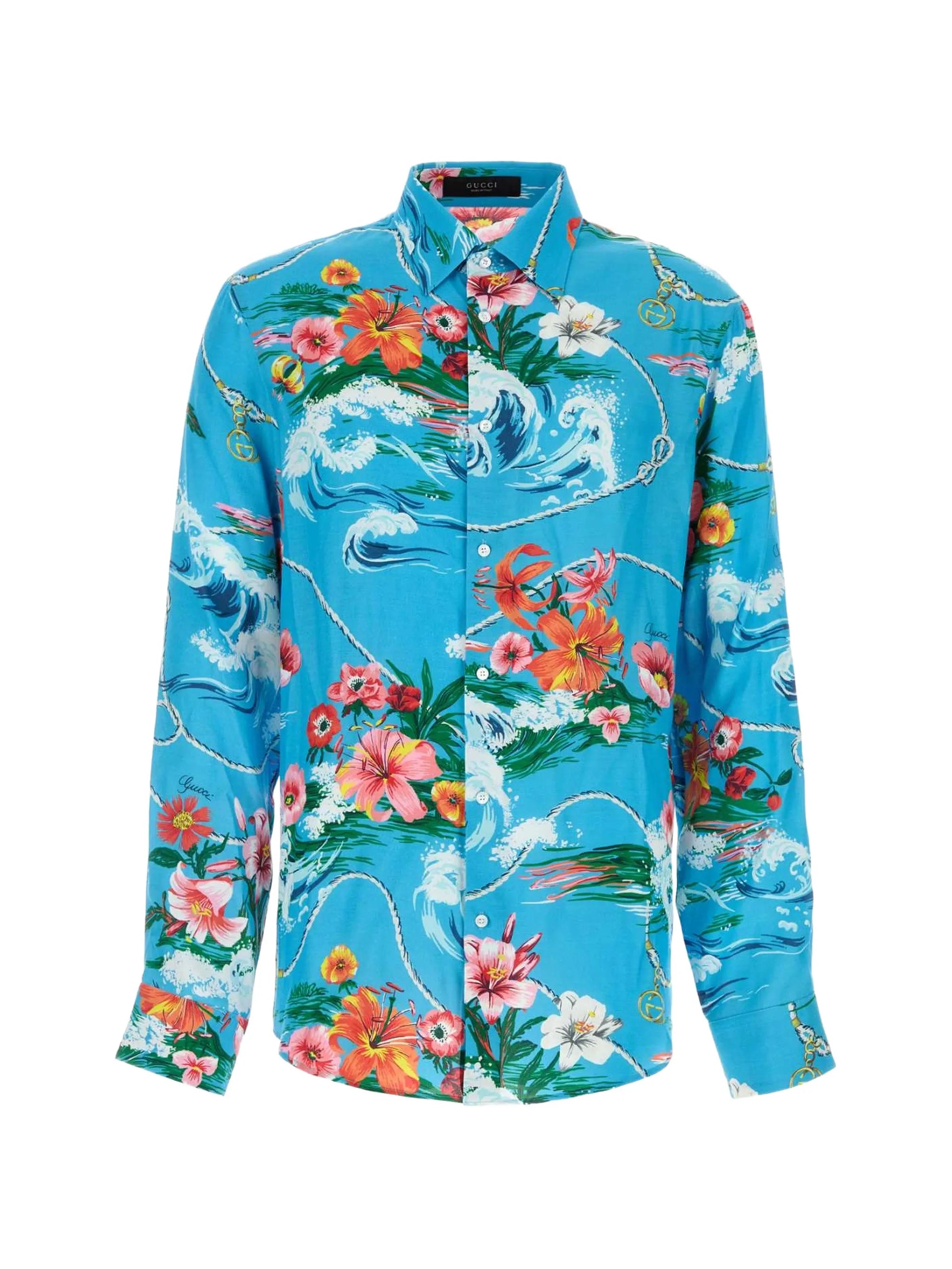 Gucci Gucci Floral-print Shirt