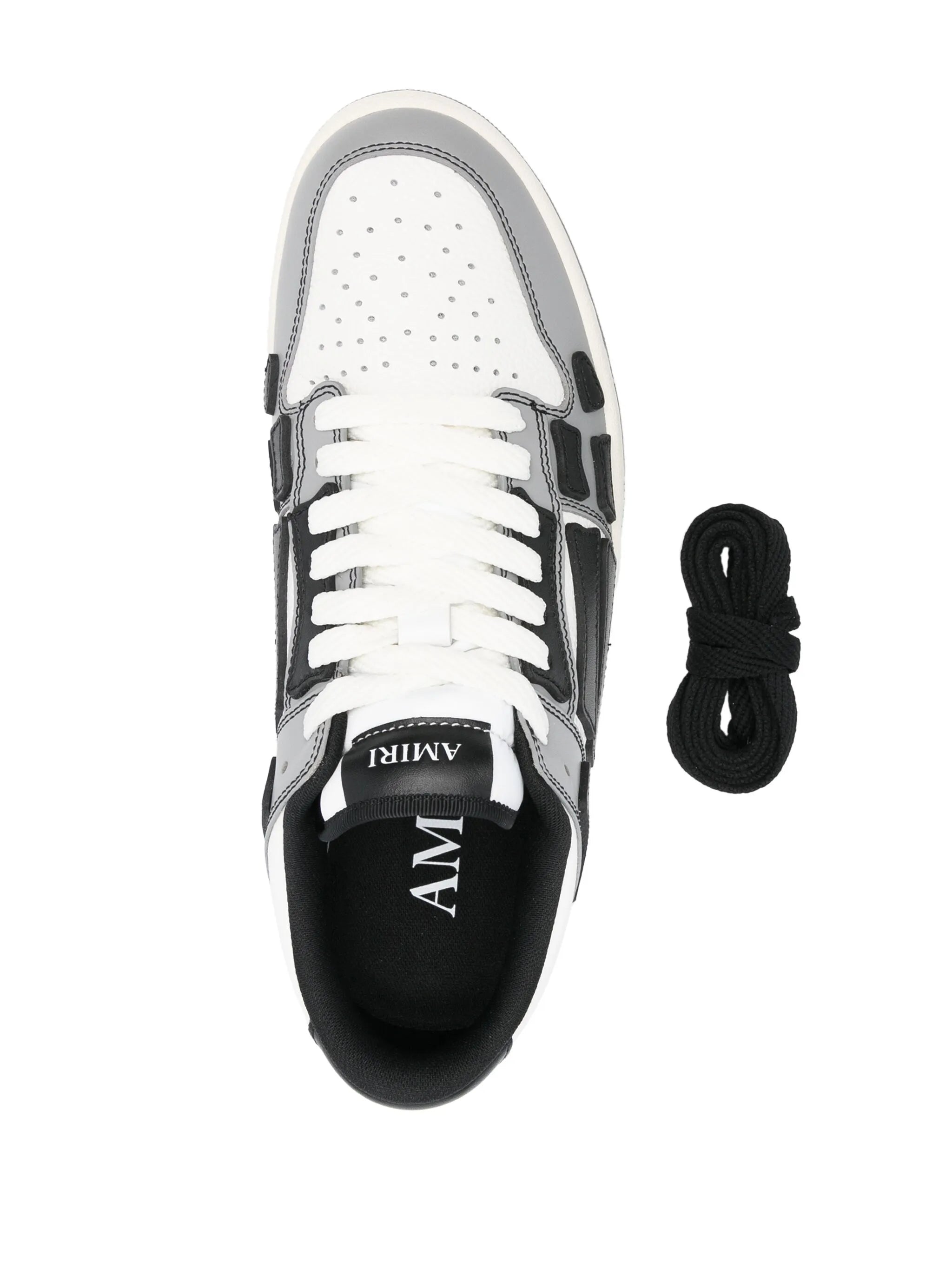 Amiri Amiri Varsity Skel-top Low Sneakers, view 2