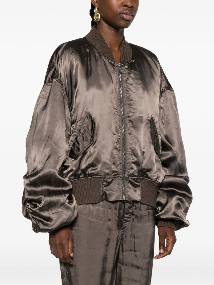 Rick Owens Rick Owens Zip-up Bomber Jacket, view 3