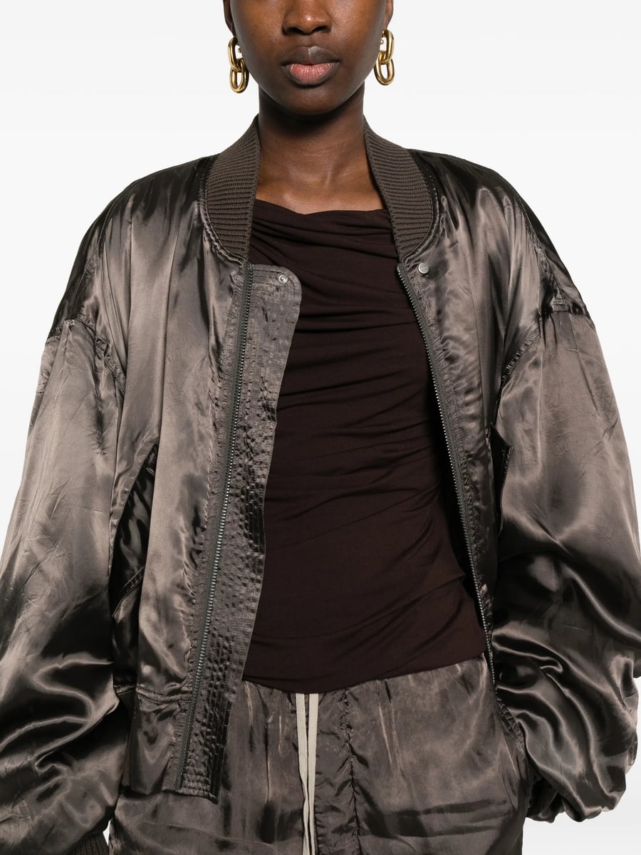 Rick Owens Rick Owens Zip-up Bomber Jacket, view 4