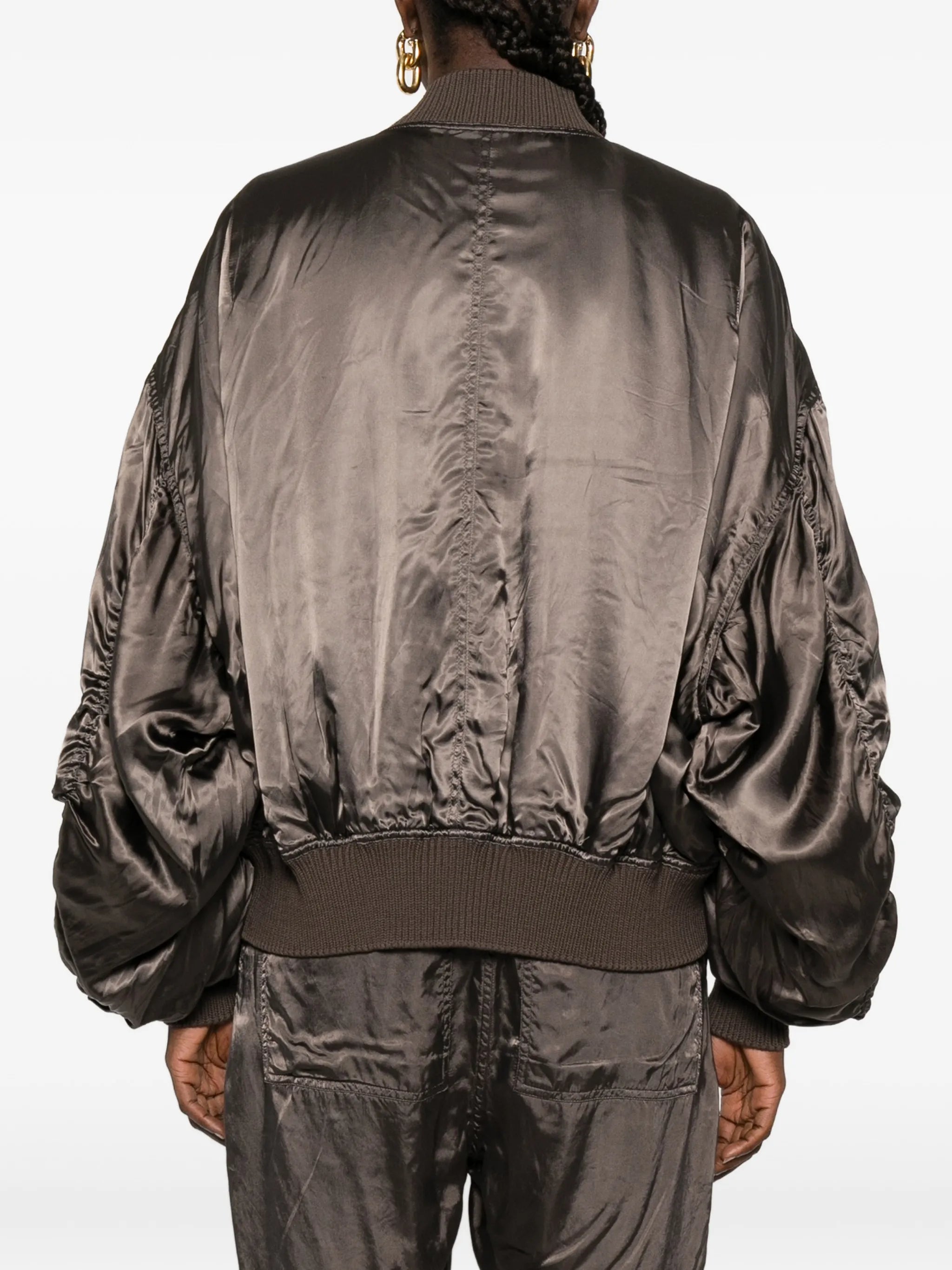 Rick Owens Rick Owens Zip-up Bomber Jacket, view 2