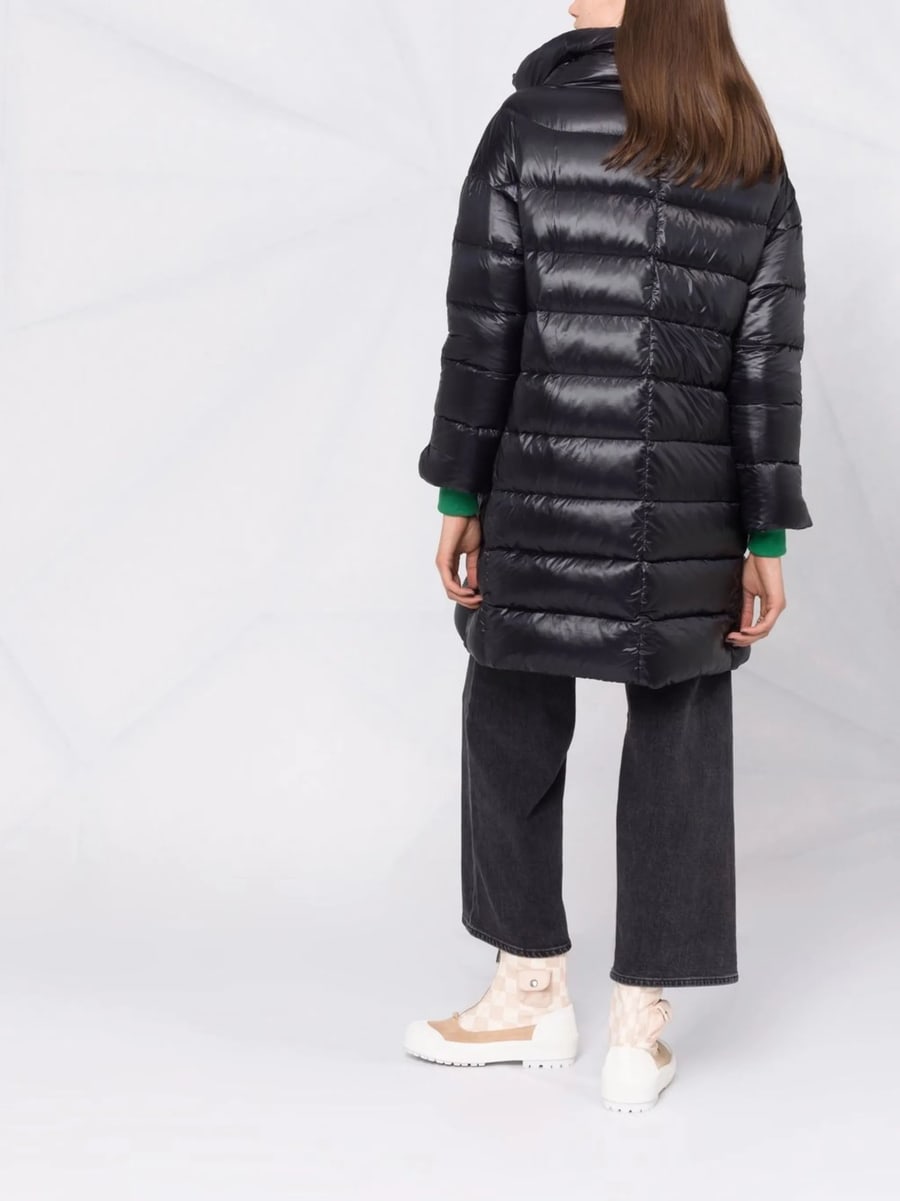 Herno Herno Matilde Quilted Coat, view 6