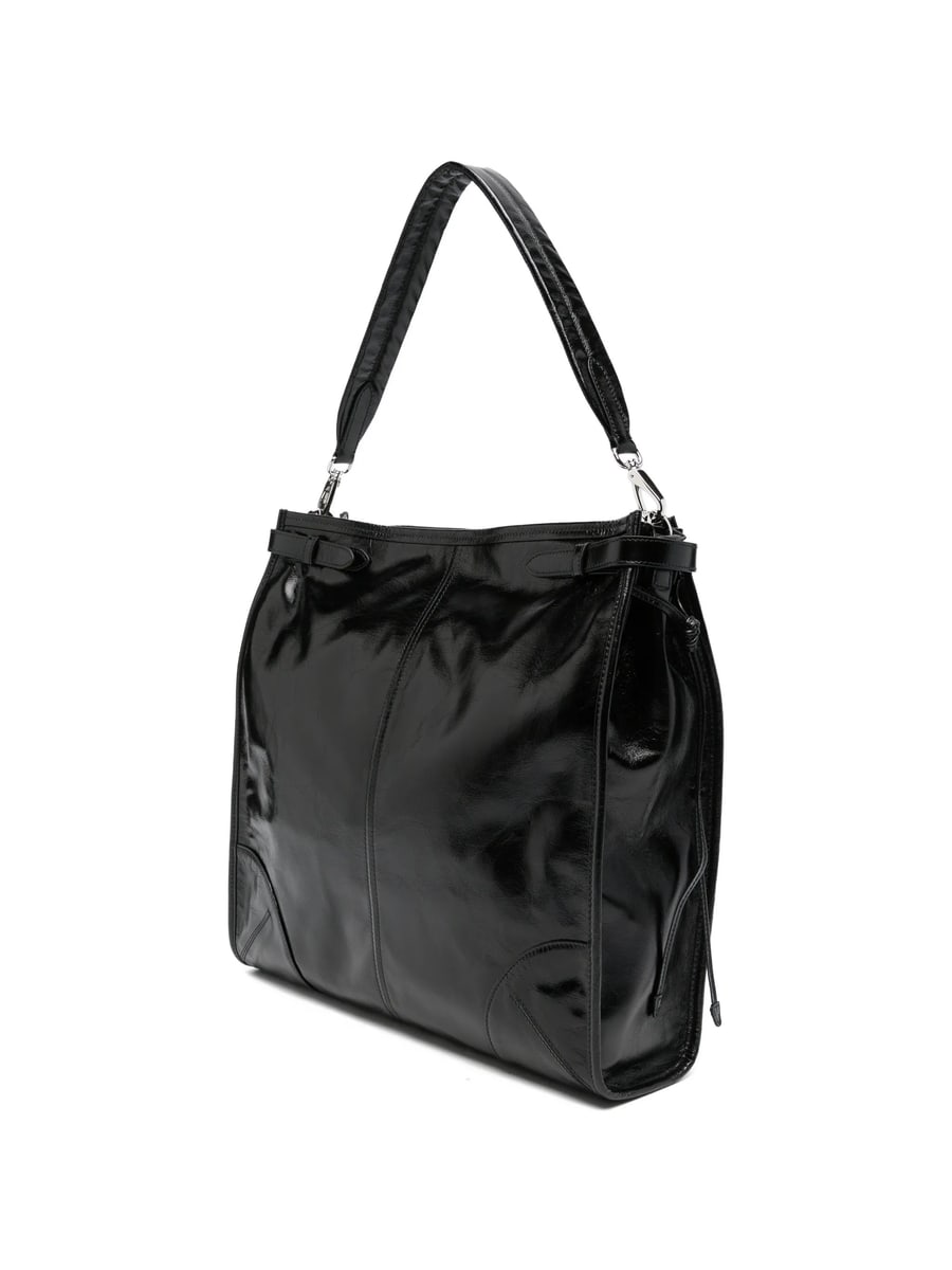 Prada Prada Bonnie Leather Shoulder Bag, view 2