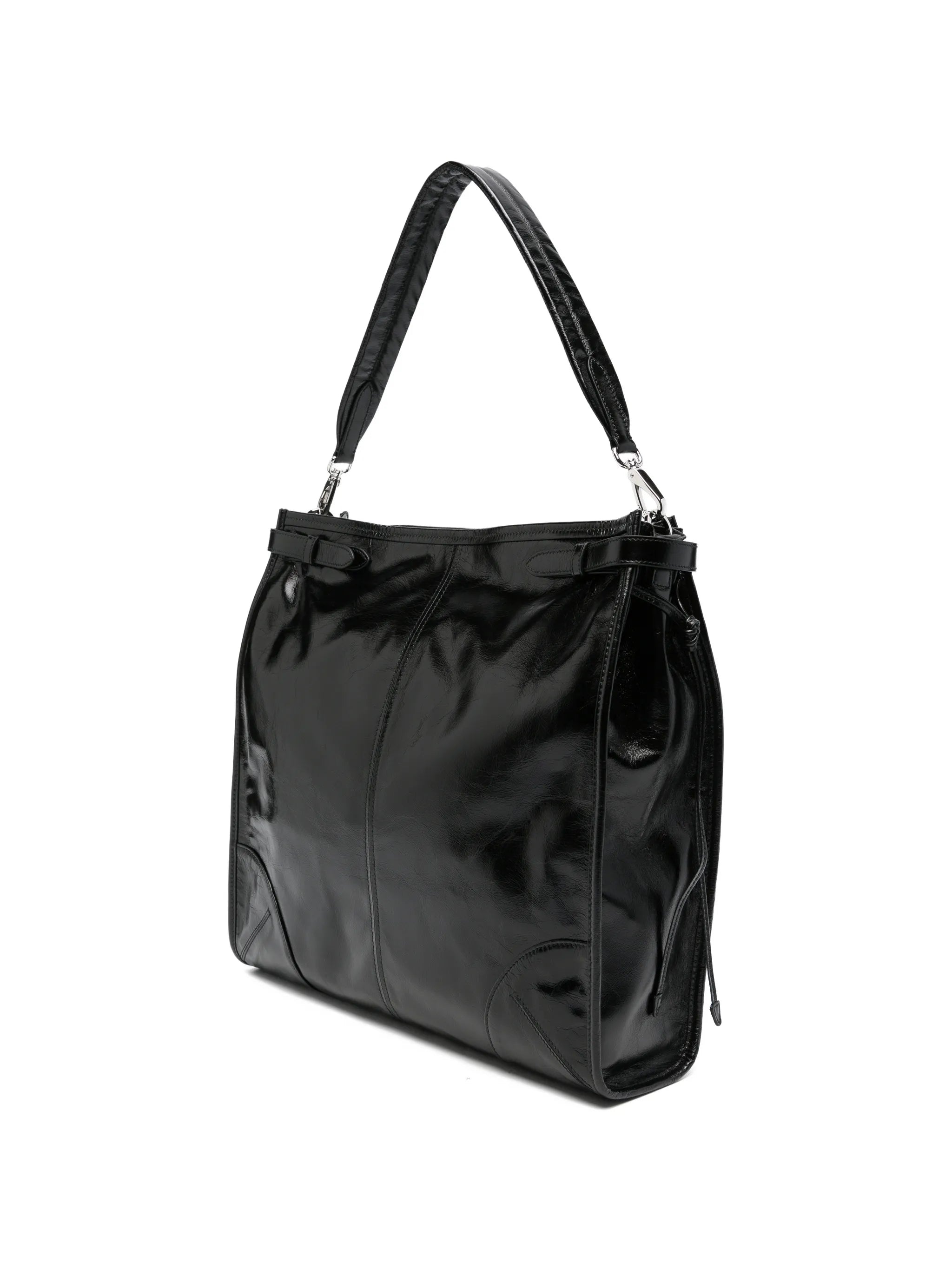 Prada Prada Bonnie Leather Shoulder Bag, view 2