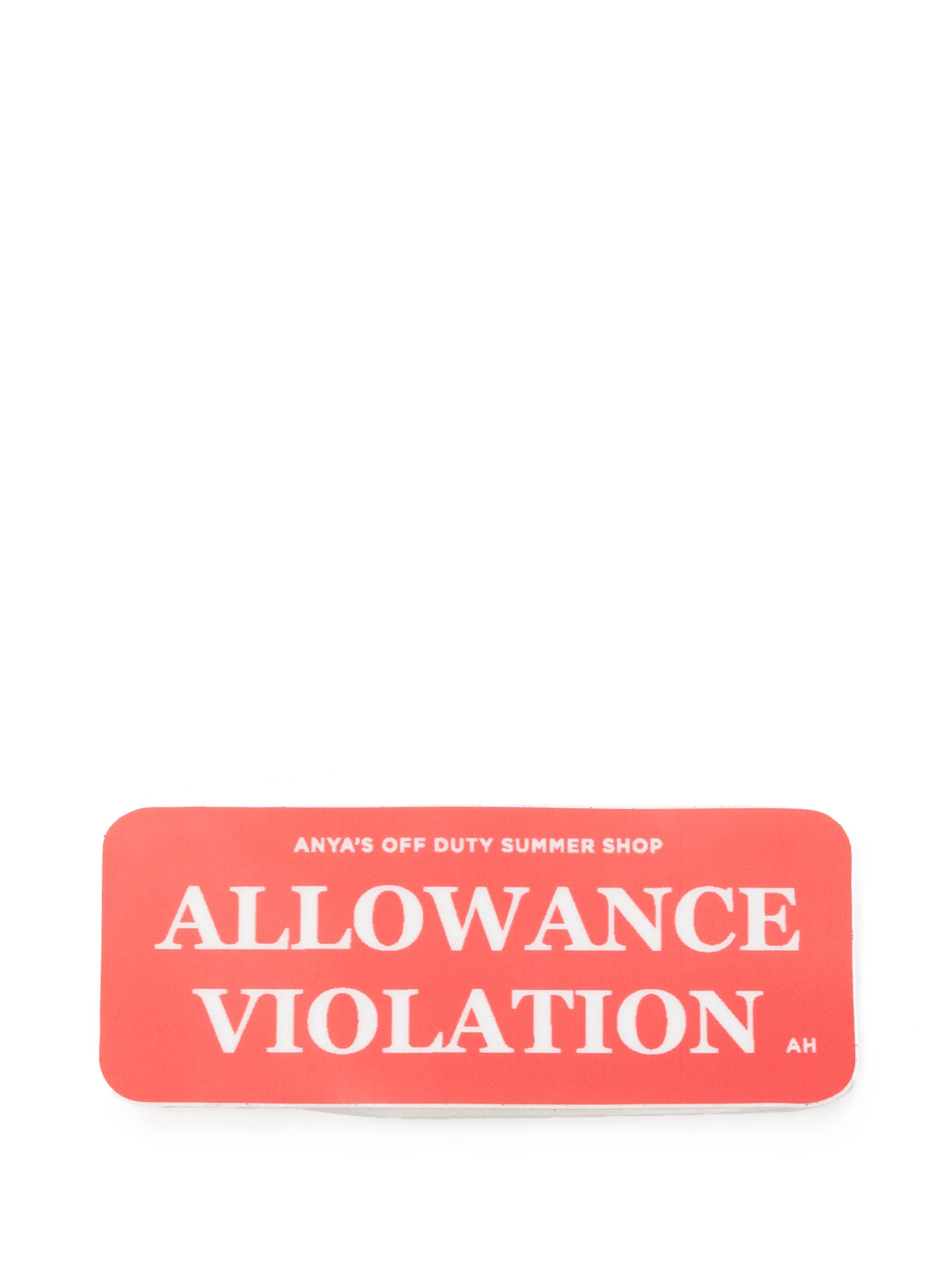 Anya Hindmarch Anya Hindmarch Graphic-print Sticker