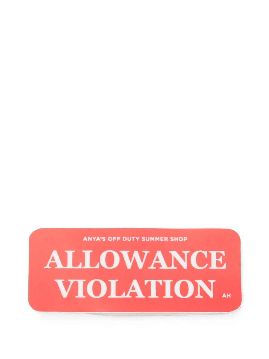 Anya Hindmarch Anya Hindmarch Graphic-print Sticker