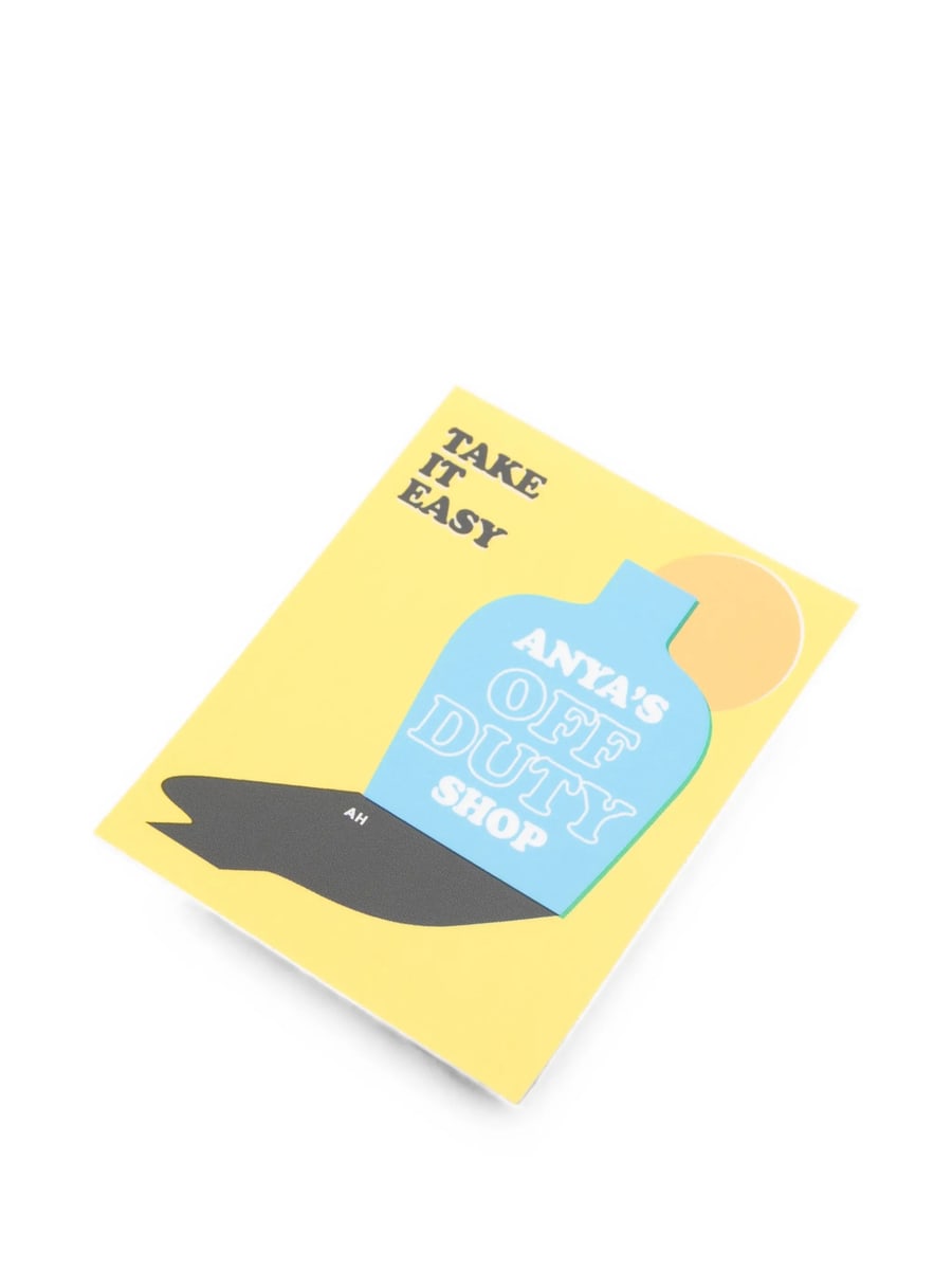 Anya Hindmarch Anya Hindmarch Graphic-print Sticker, view 2
