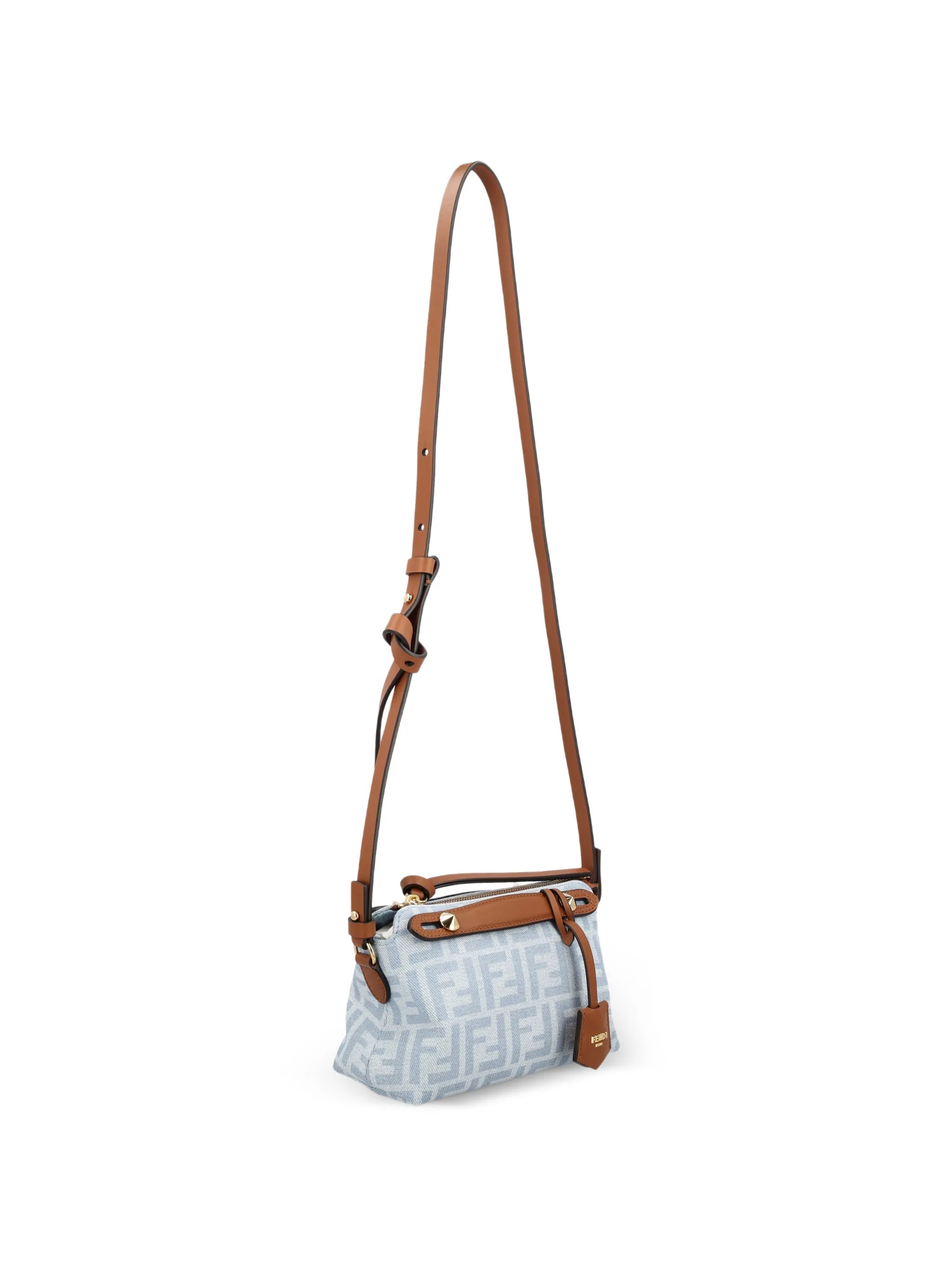 Fendi Fendi By The Way Soft FF Jacquard Mini Bag, view 2