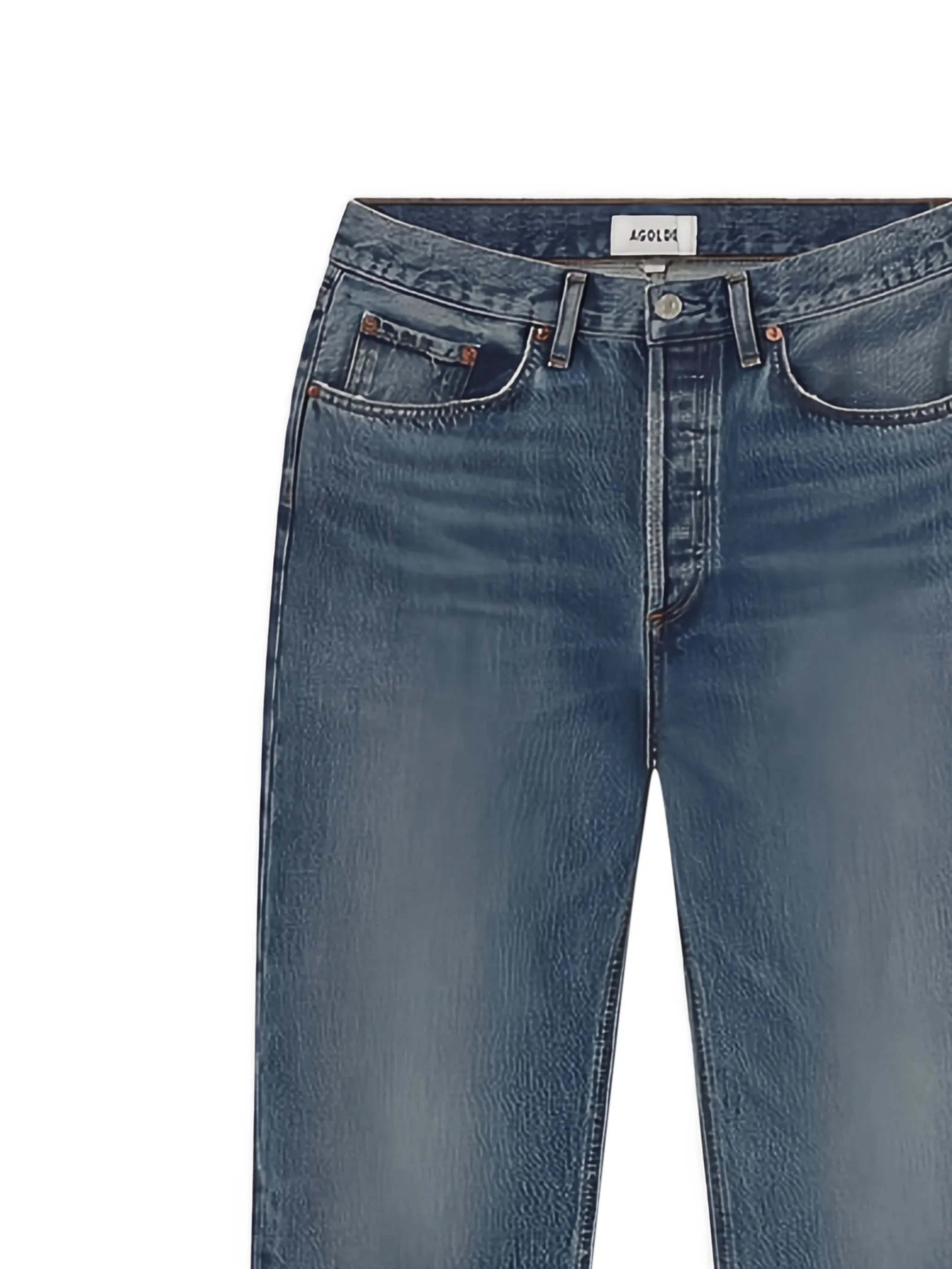 Agolde Agolde Lana Straight-leg Jeans, view 2