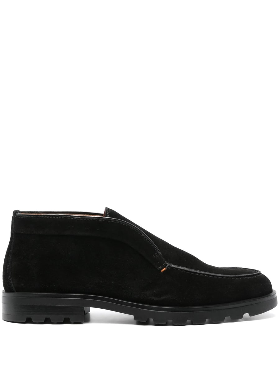 Santoni Santoni Slip-on Suede Boots