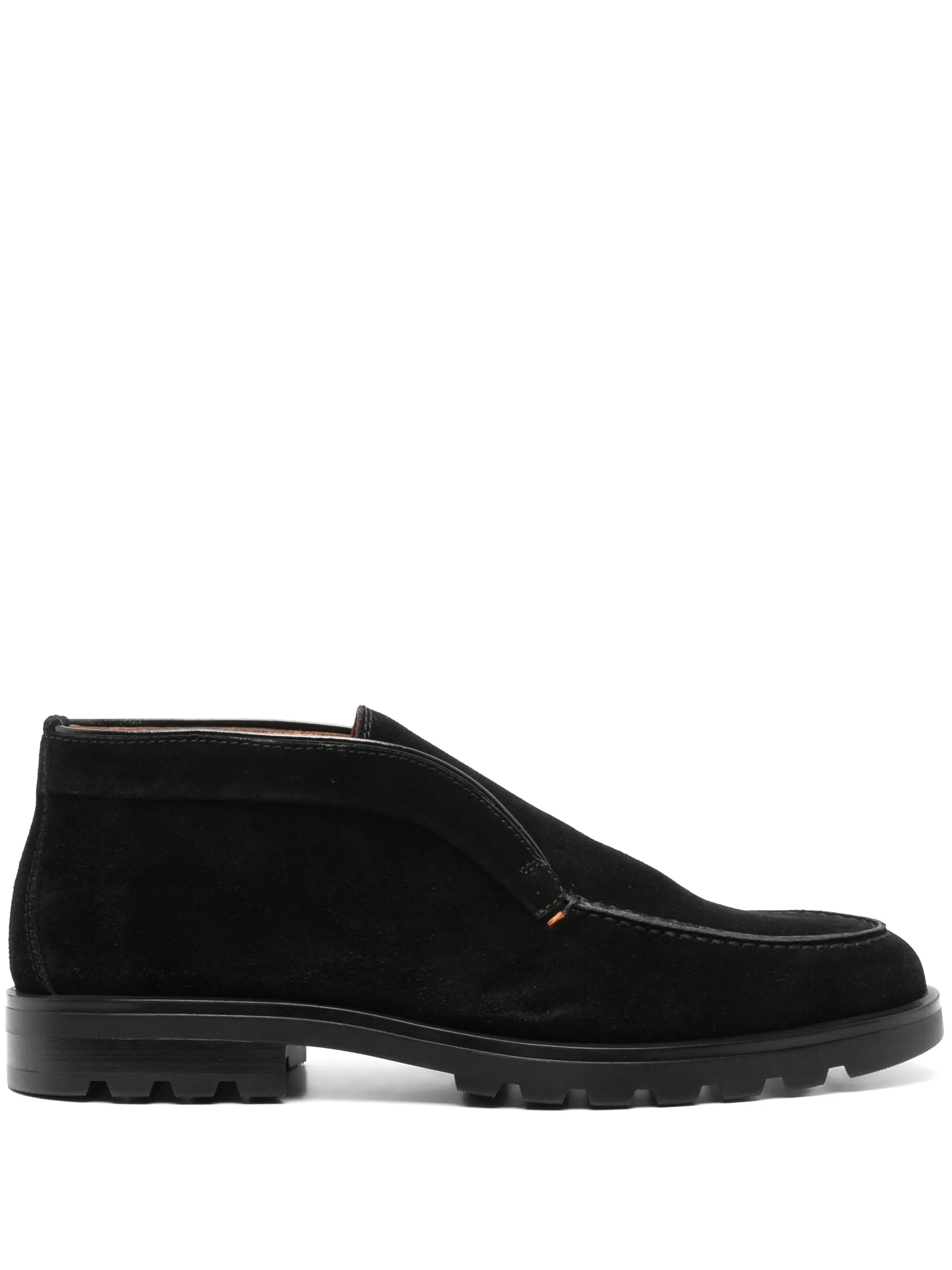 Santoni Santoni Slip-on Suede Boots