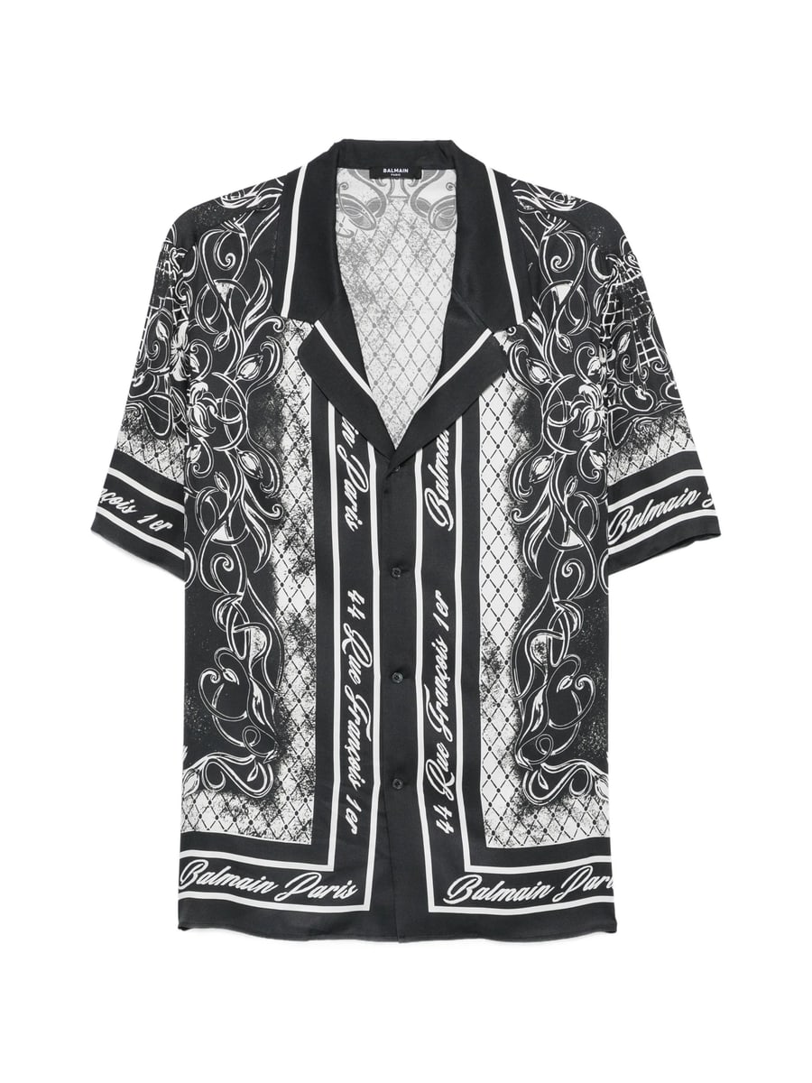 Balmain Balmain Baroque-print Shirt