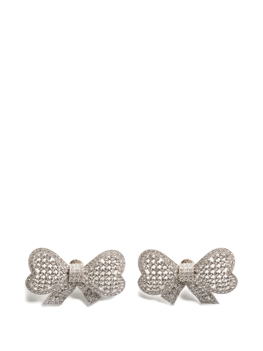 Valentino Garavani Valentino Garavani Trop Chou Metal And Swarovski® Crystals Earrings