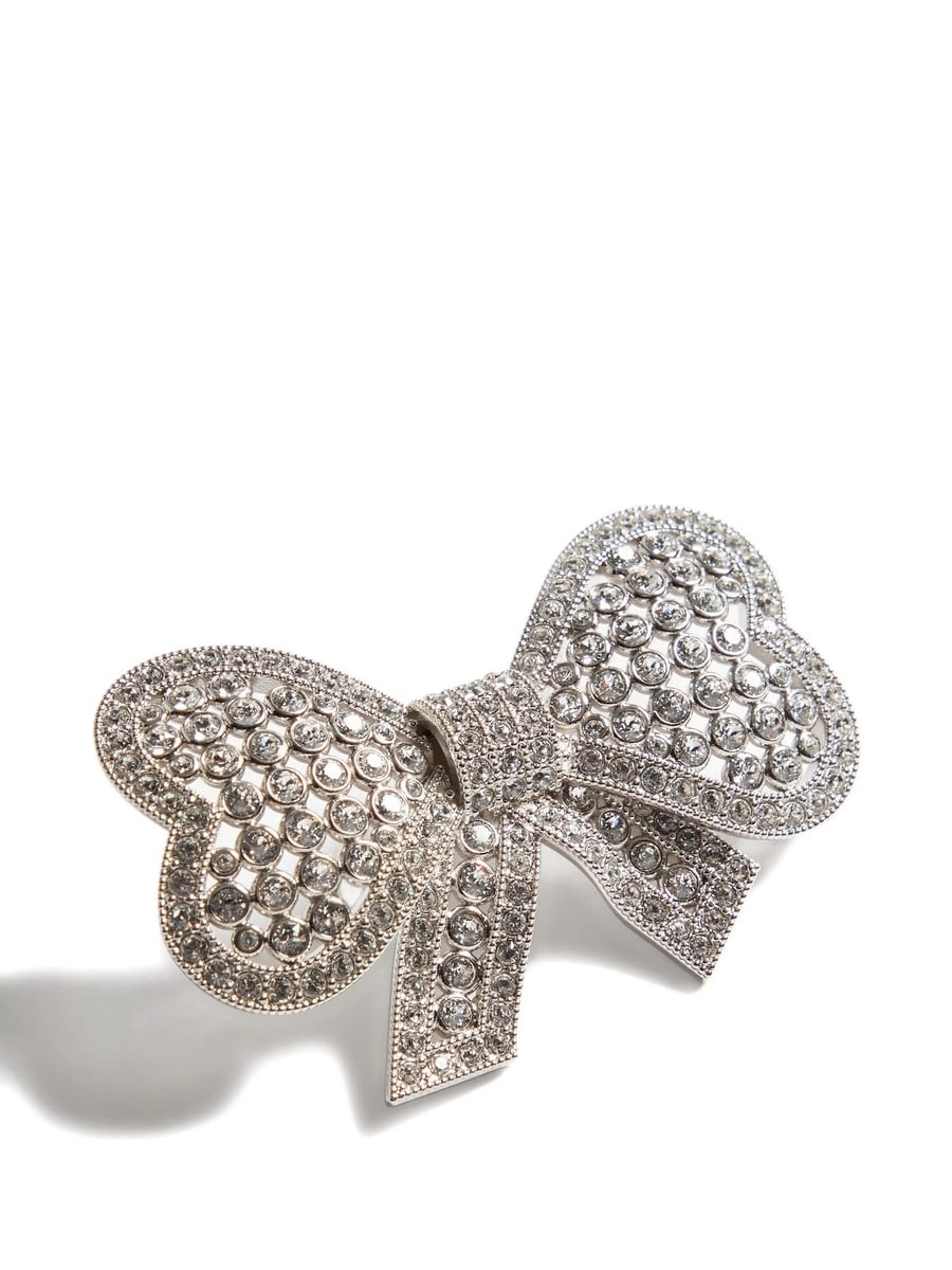 Valentino Garavani Valentino Garavani Trop Chou Metal And Swarovski® Crystals Earrings, view 3