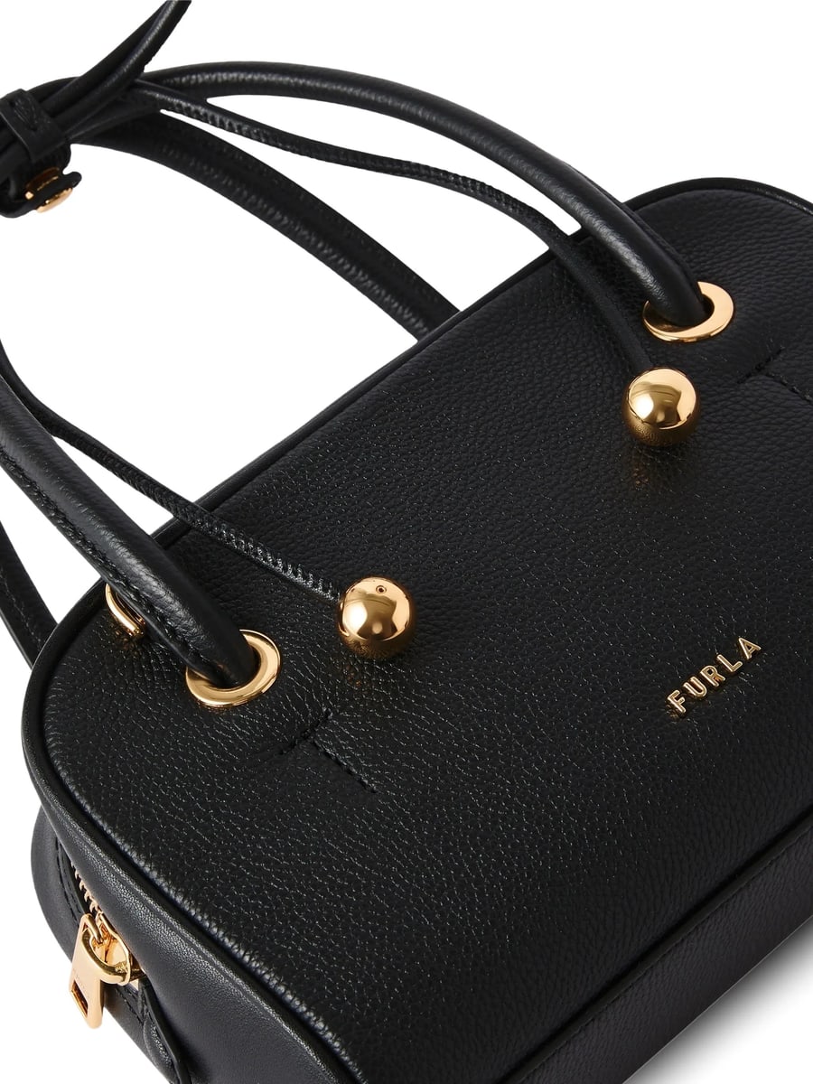 Furla Furla Dome Grain-leather Tote Bag, view 3