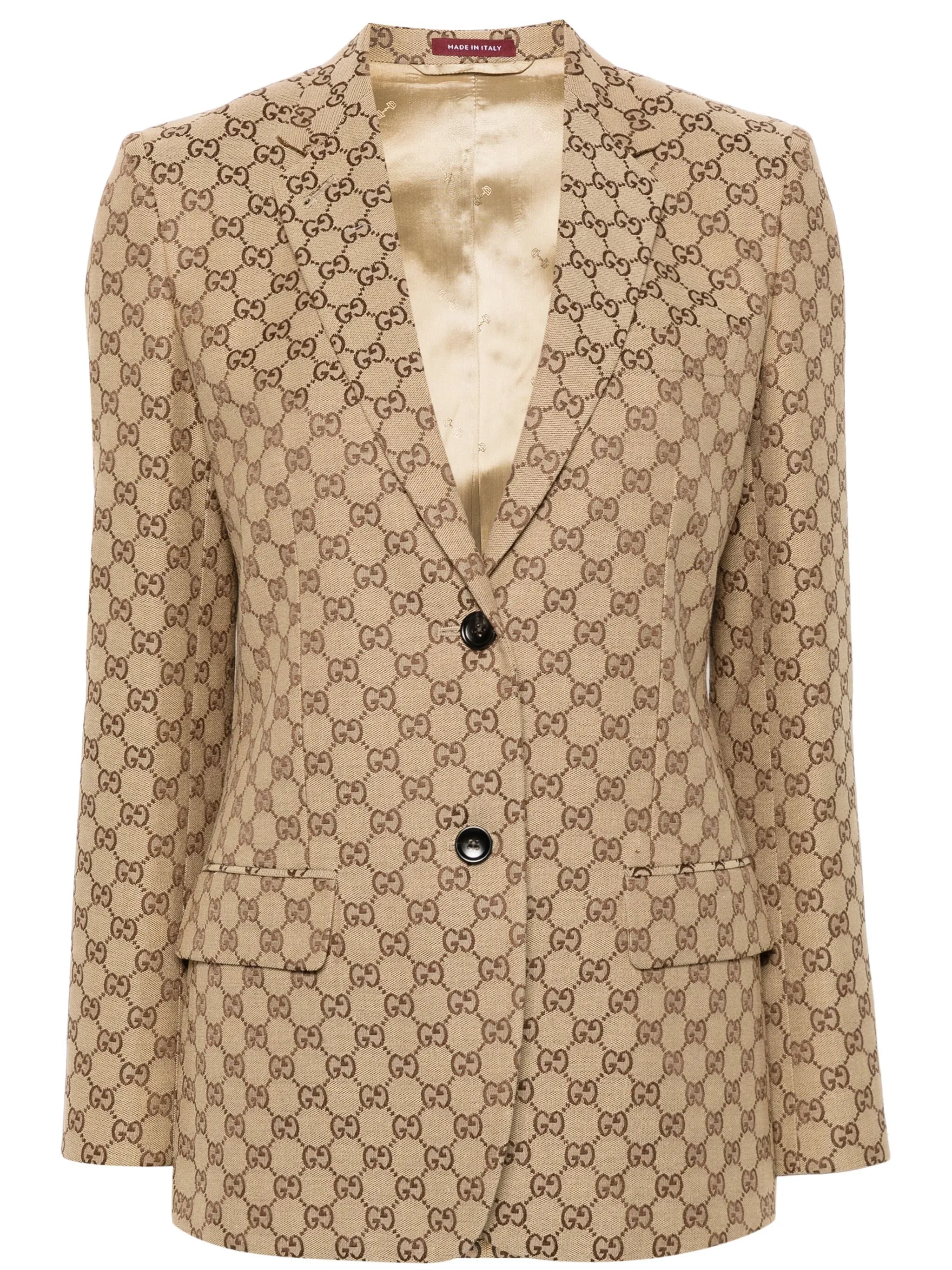 Gucci Gucci GG Canvas Single-breasted Blazer