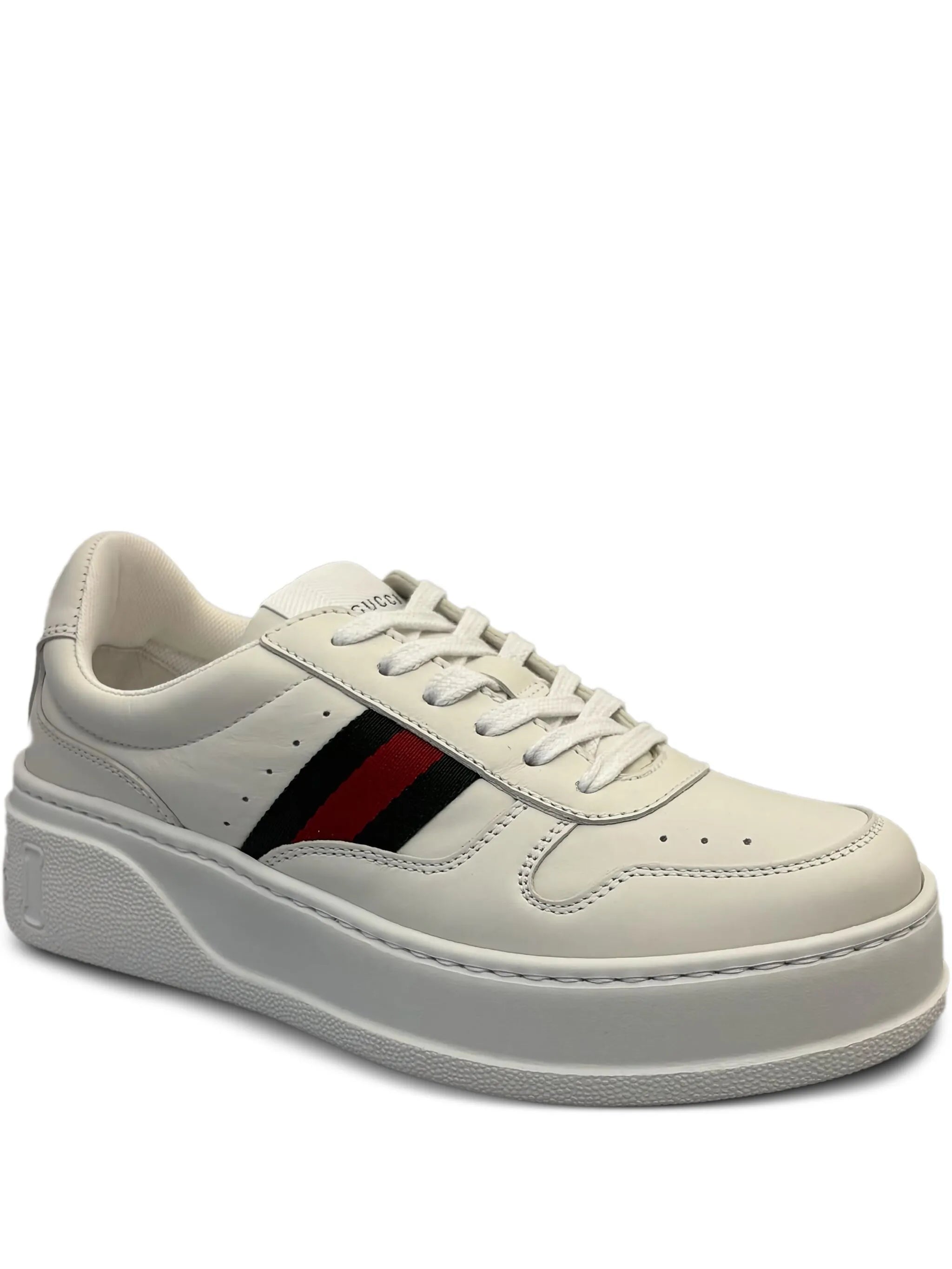 Gucci Gucci Web-detail Logo Sneakers