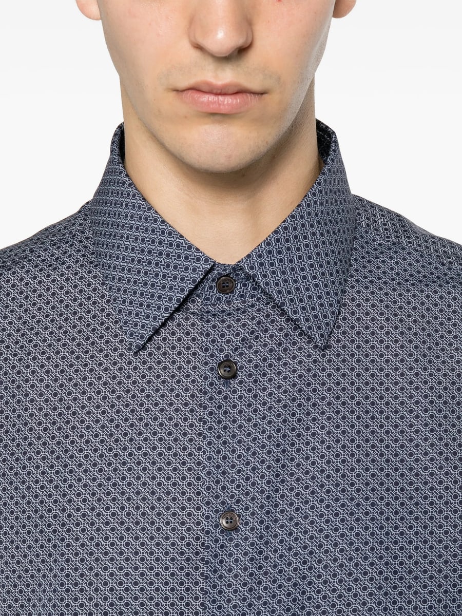 Ferragamo Ferragamo Monogram Shirt, view 3