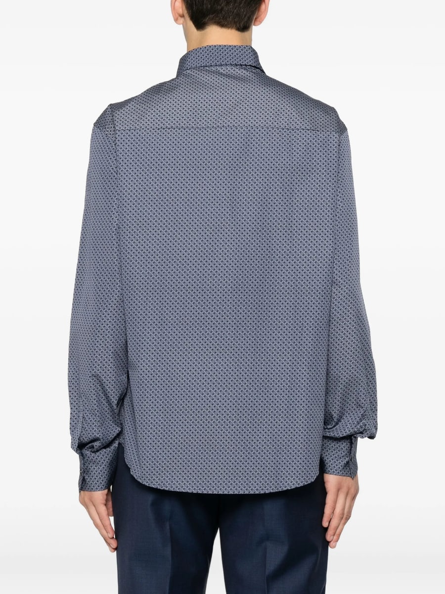 Ferragamo Ferragamo Monogram Shirt, view 4