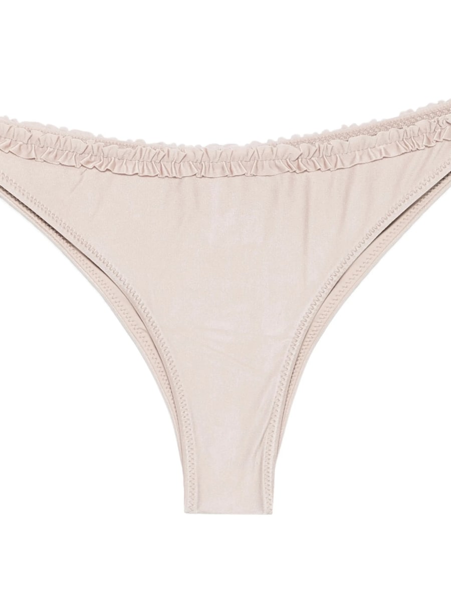 Frankies Bikinis Frankies Bikinis Kate Ruffled Bikini Bottoms, view 2