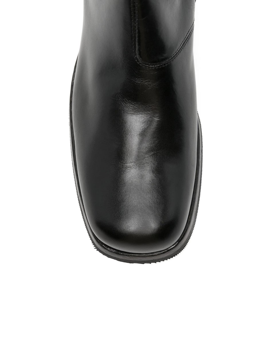 Eraldo Eraldo Side-zip Leather Boots, view 4
