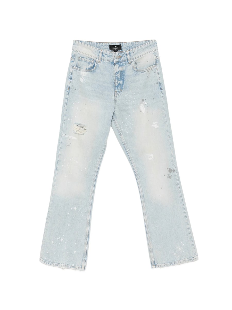Represent Represent Paint-splatter Distressed Jeans