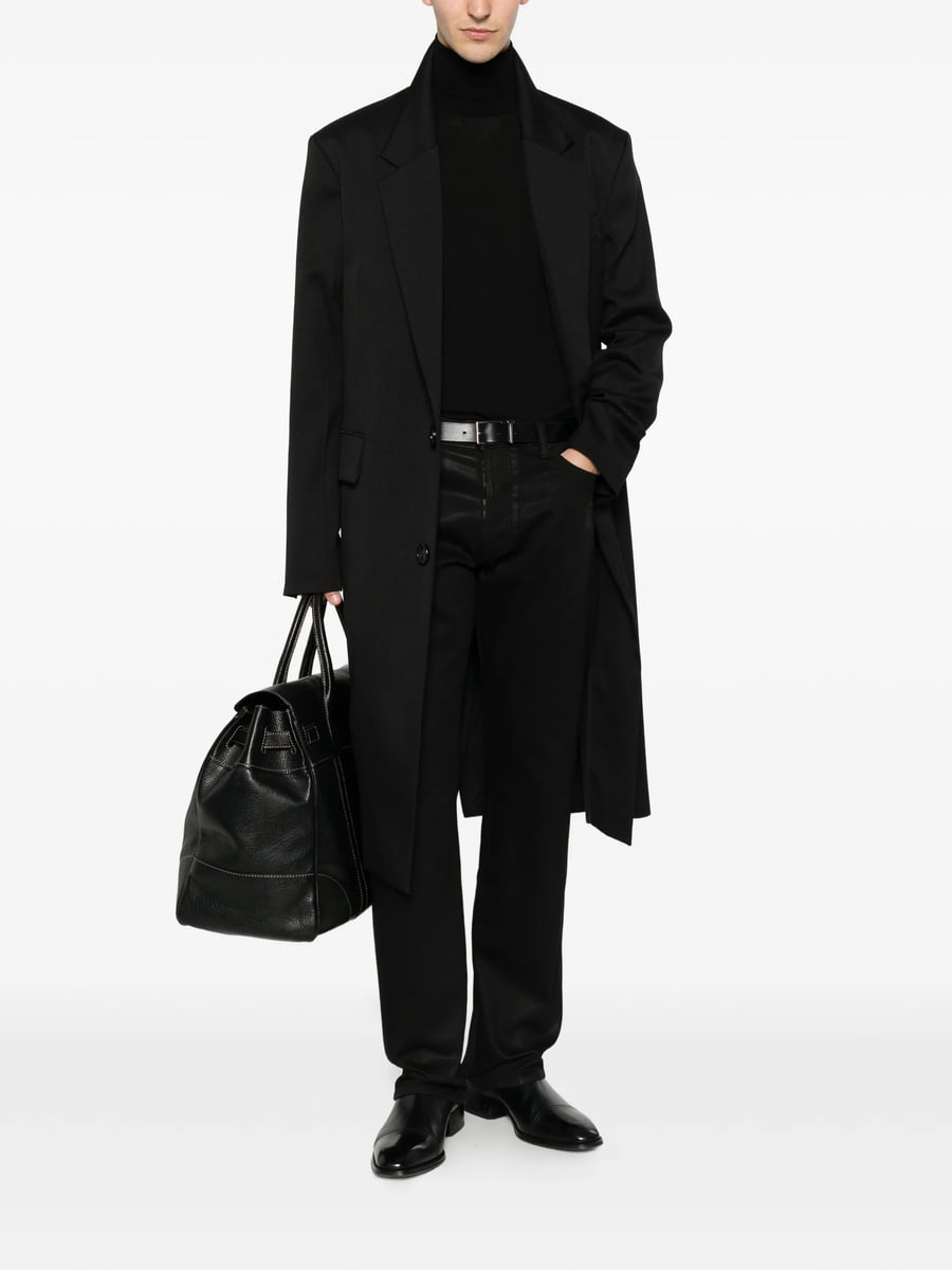 Tom Ford Tom Ford Coated Straight-leg Trousers, view 2
