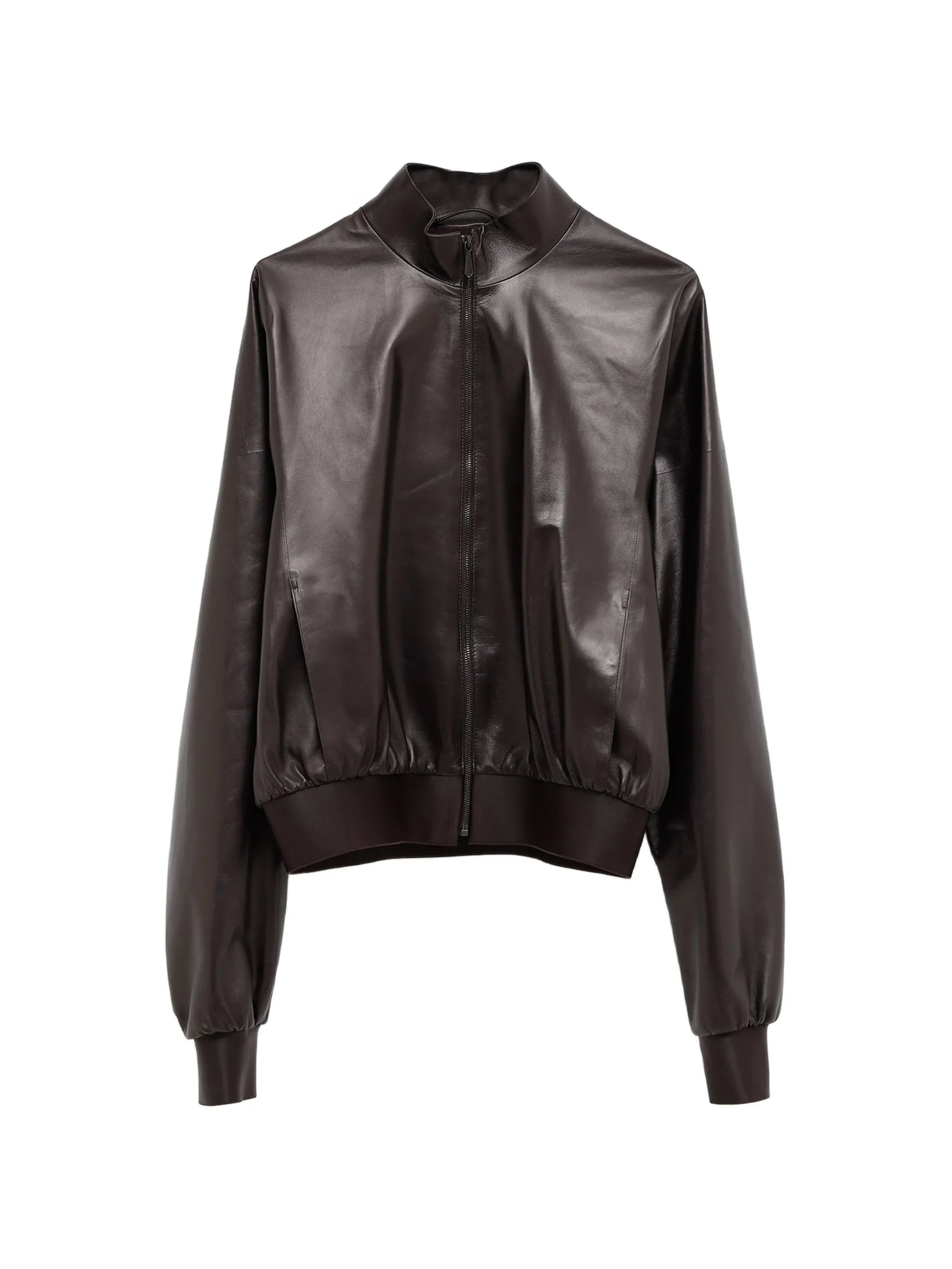 Gucci Gucci Nappa Leather Bomber Jacket