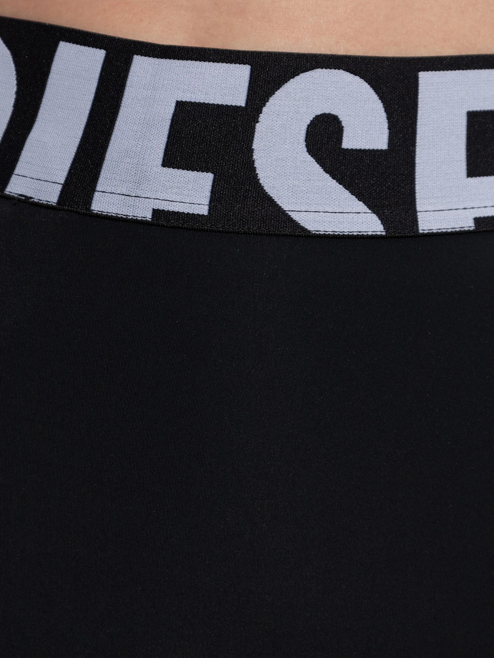 Diesel Diesel Microfibre Leggings With Cut-off Logo