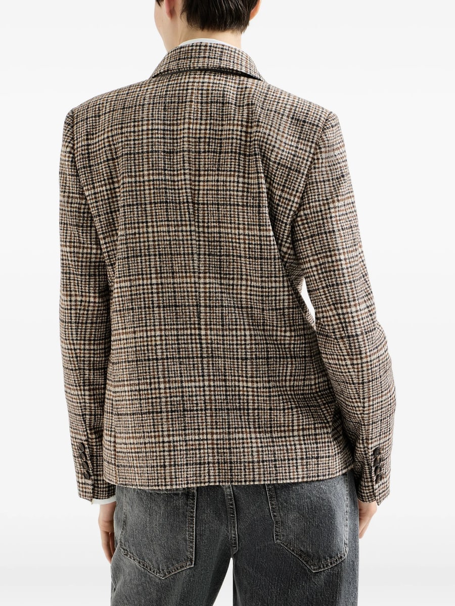 Brunello Cucinelli Brunello Cucinelli Prince Of Wales Blazer, view 3