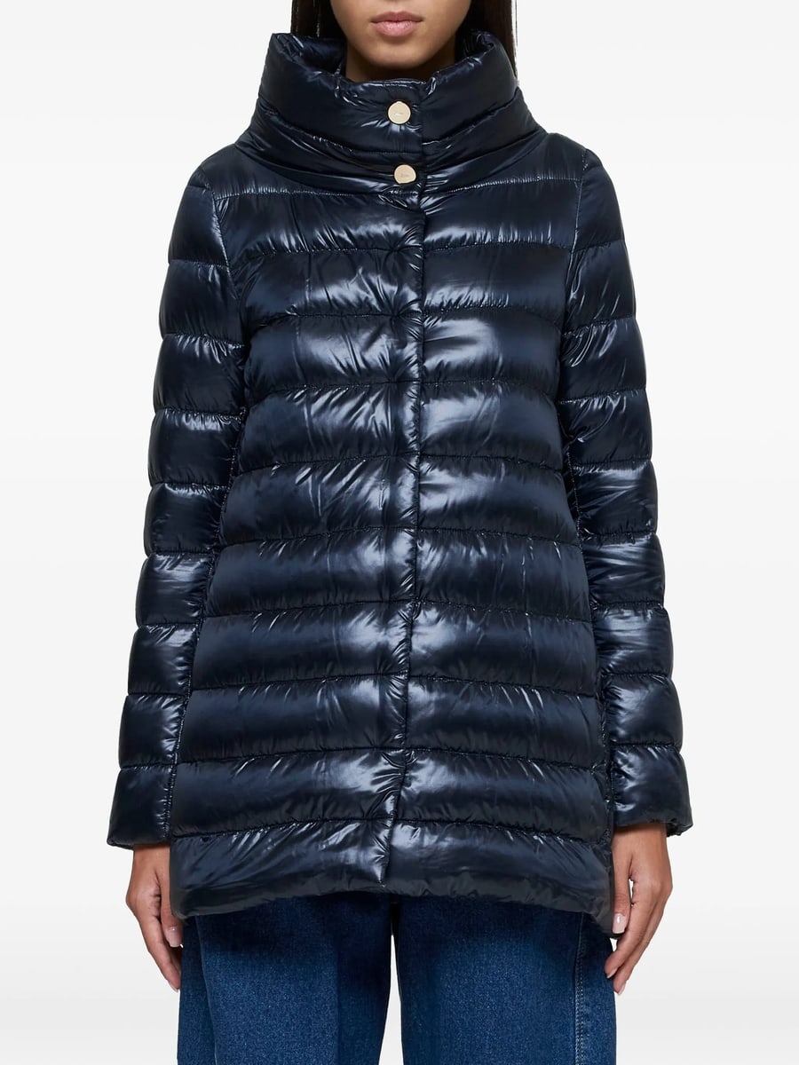 Herno Herno Amelia Quilted High-neck Jacket, view 3