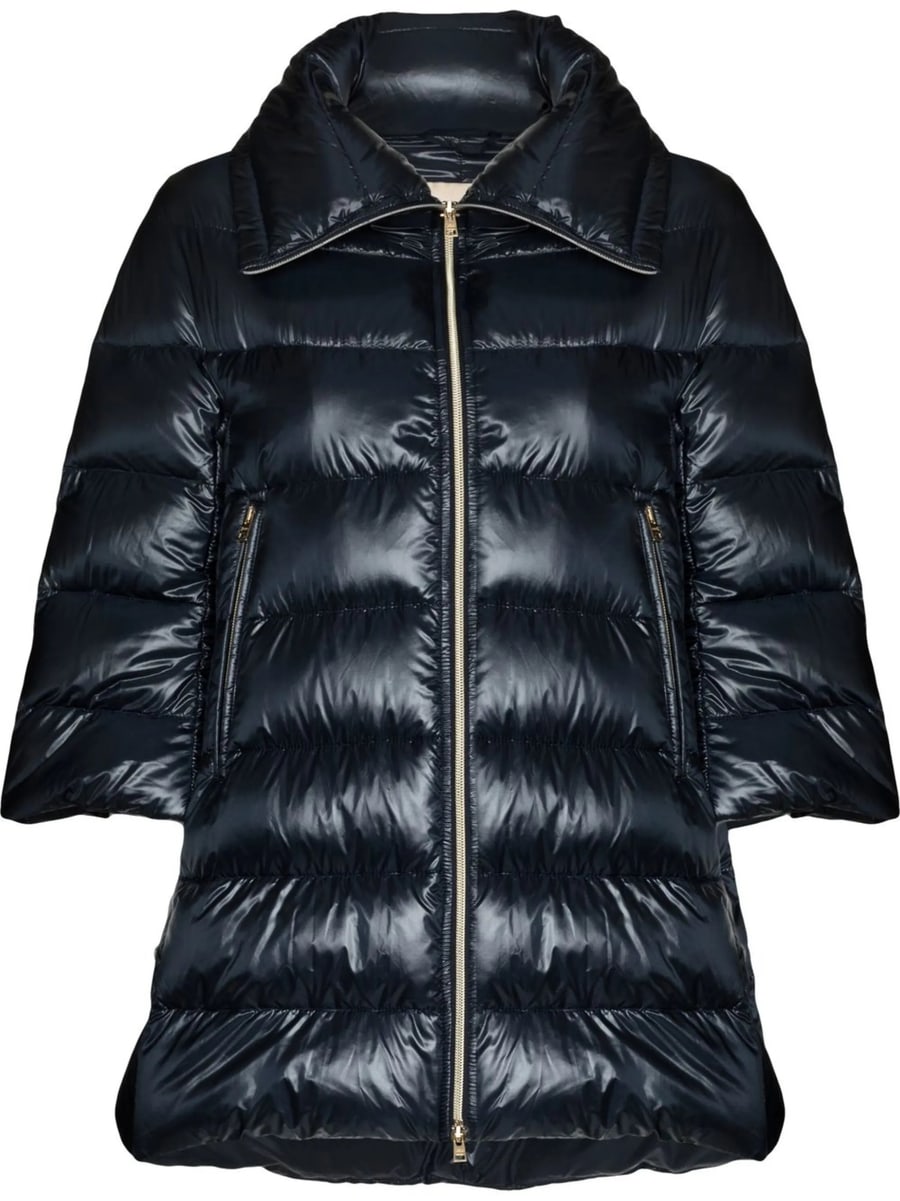 Herno Herno Cleofe Cropped-sleeve Jacket, view 3