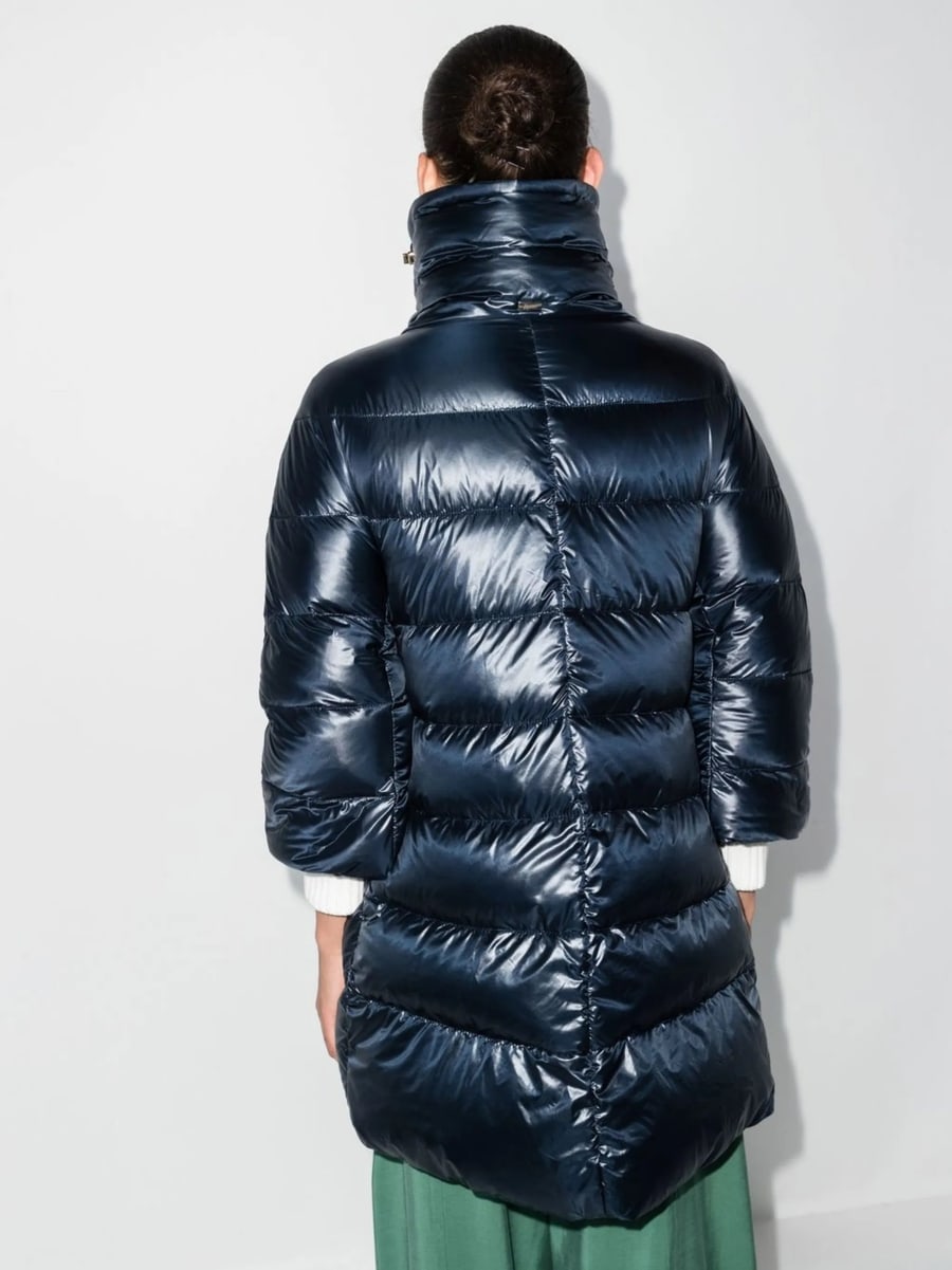 Herno Herno Cleofe Cropped-sleeve Jacket, view 4
