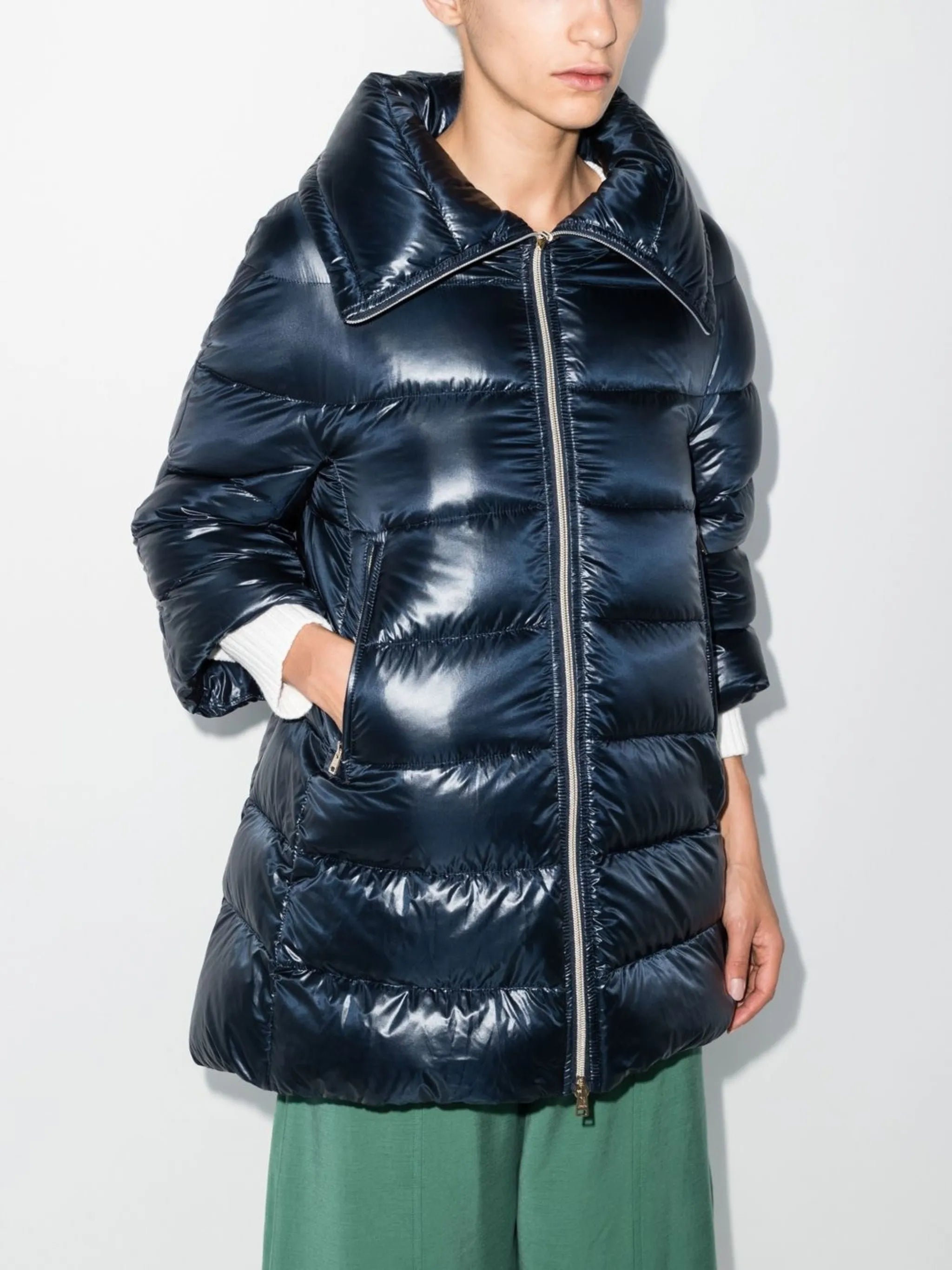 Herno Herno Cleofe Cropped-sleeve Jacket