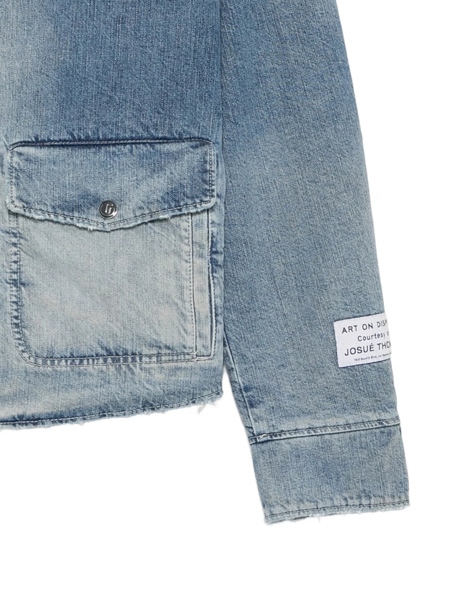Gallery Dept. Gallery Dept. Faded-effect Denim Jacket, view 2
