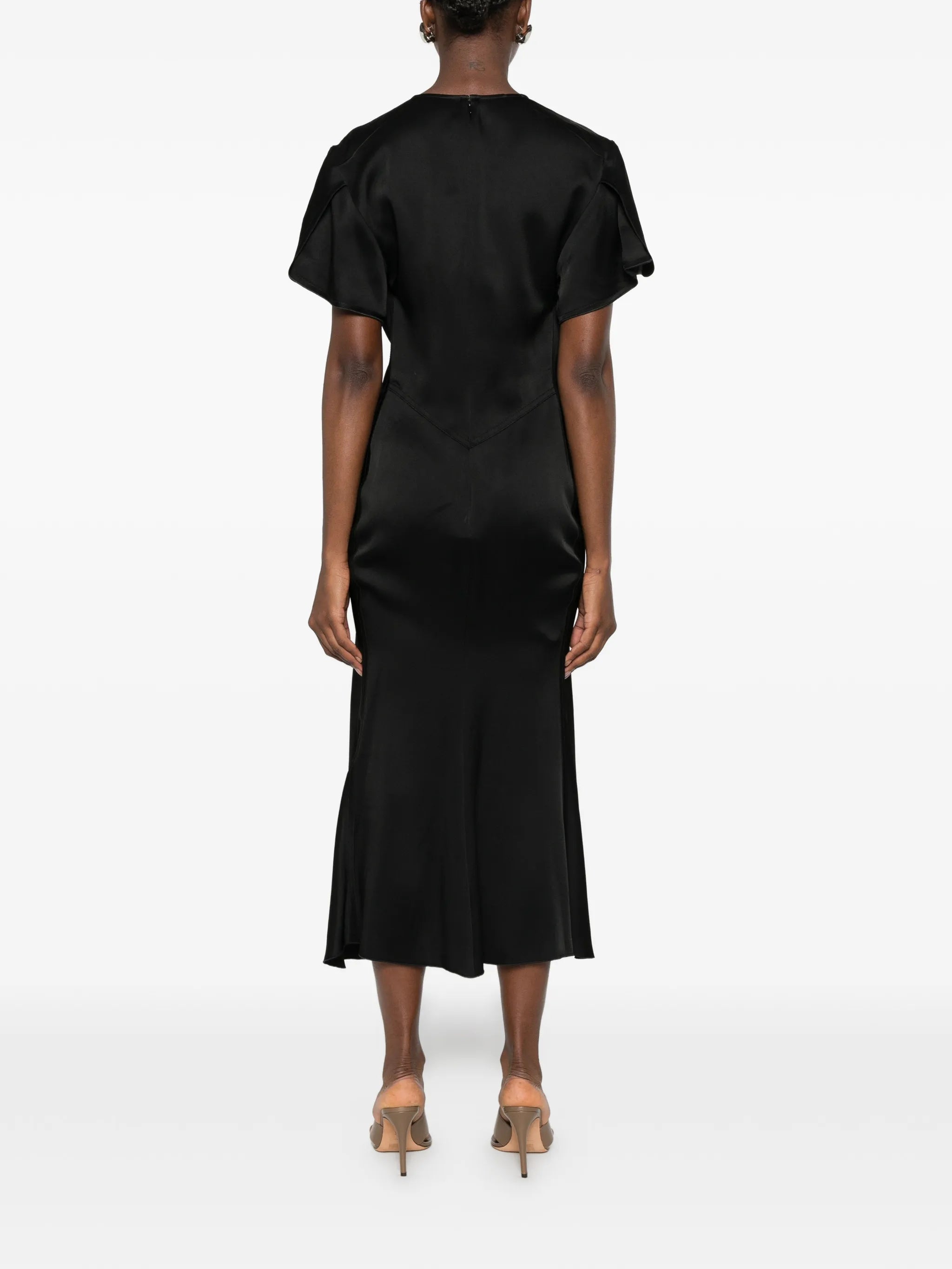 Victoria Beckham Victoria Beckham Eve Midi Dress, view 2