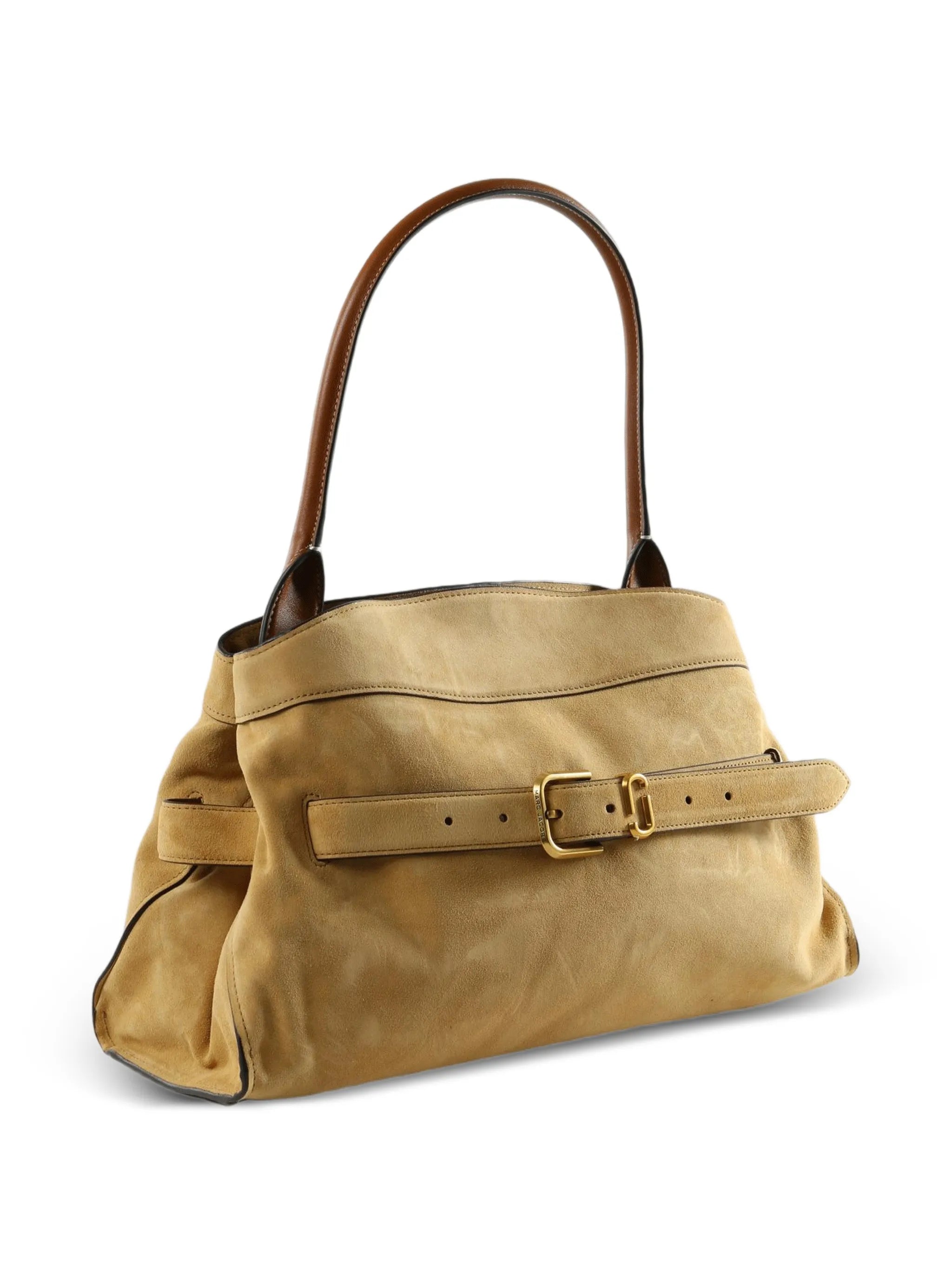 Marc Jacobs Marc Jacobs The Suede Dakota Satchel Tote Bag, view 2