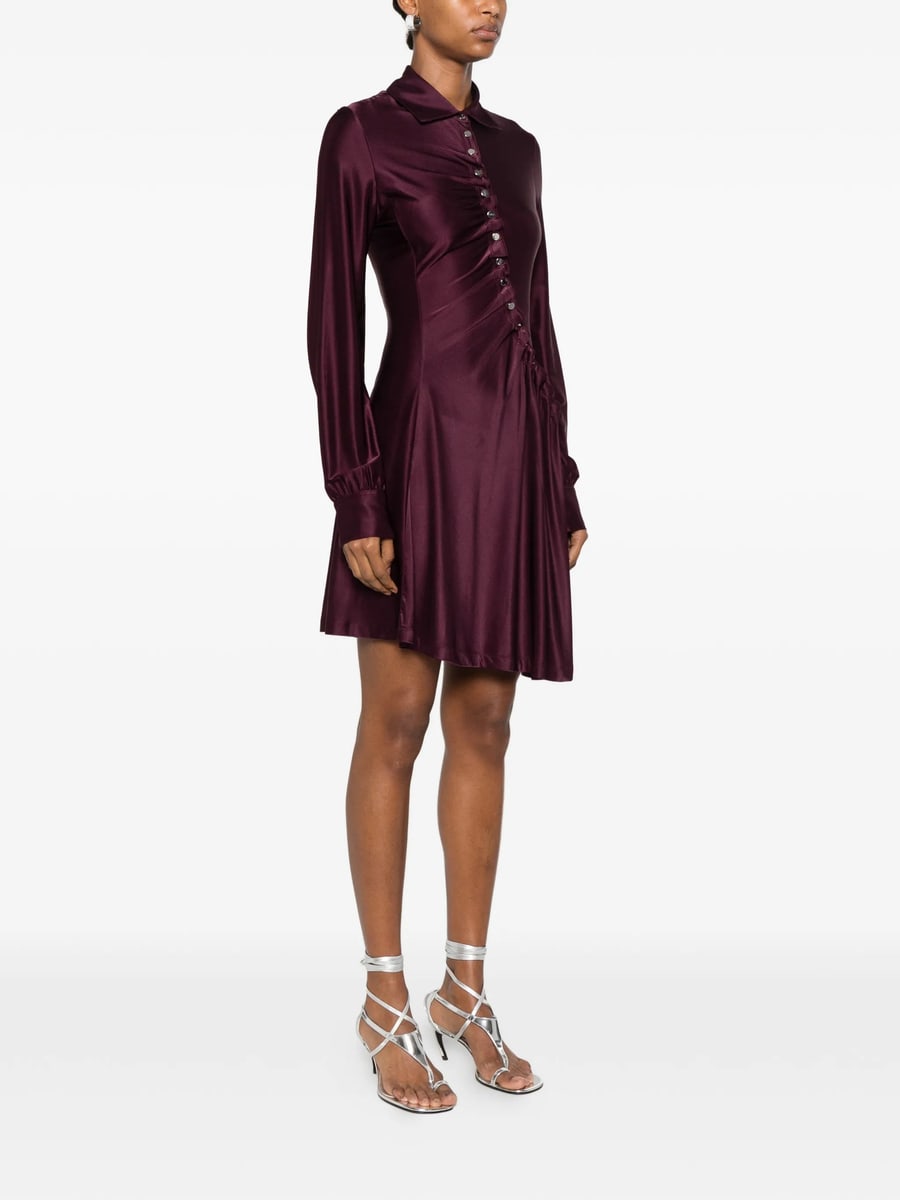Rabanne Rabanne Snap-button Mini Dress, view 2