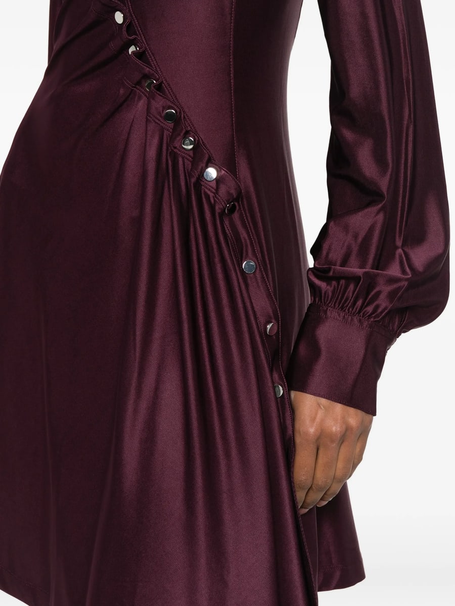 Rabanne Rabanne Snap-button Mini Dress, view 3