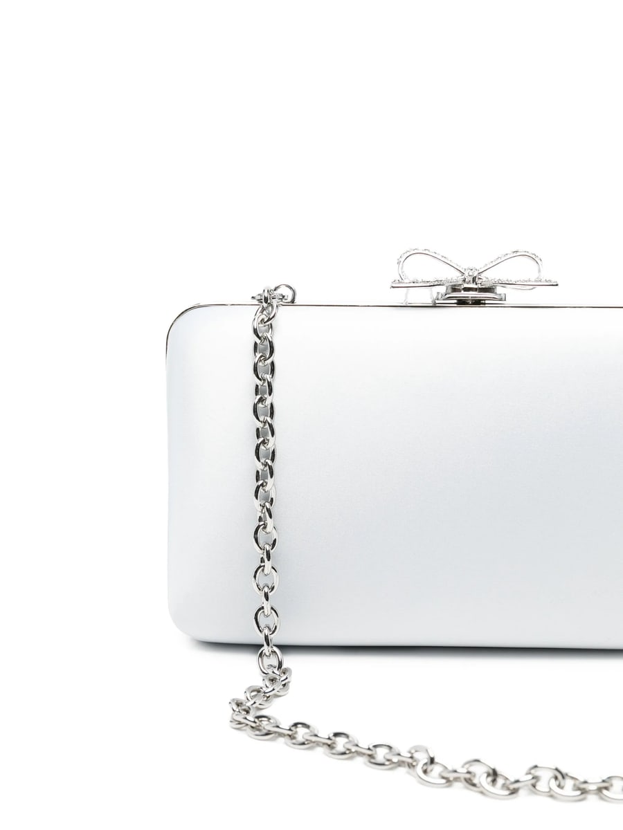 self-portrait Self-portrait Bow-detail Mini Clutch Bag, view 5