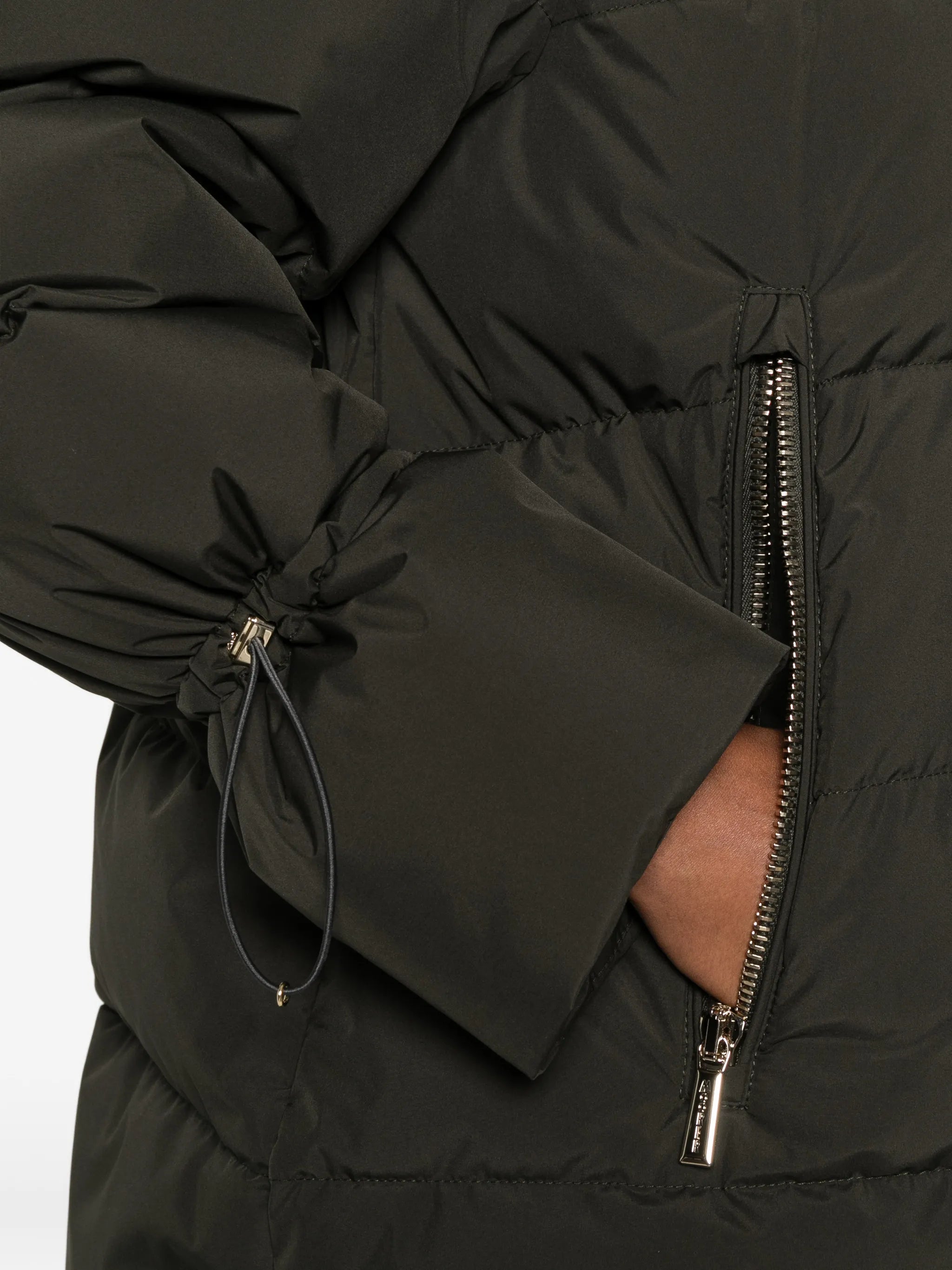 Moorer Moorer Gadia Hooded Padded Jacket, view 2