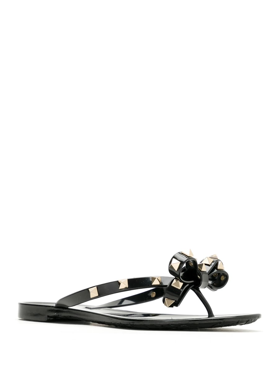 Valentino Garavani Valentino Garavani Rockstud Rubber Slipper, view 4