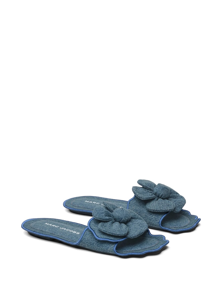 Marc Jacobs Marc Jacobs Daisy Denim Sandals, view 3