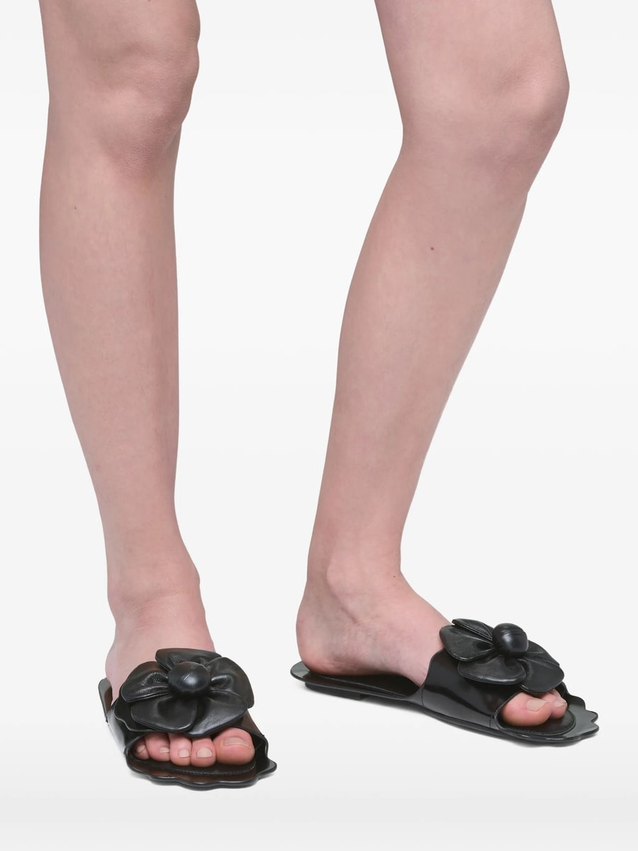 Marc Jacobs Marc Jacobs Daisy Scalloped-edge Sandals, view 5