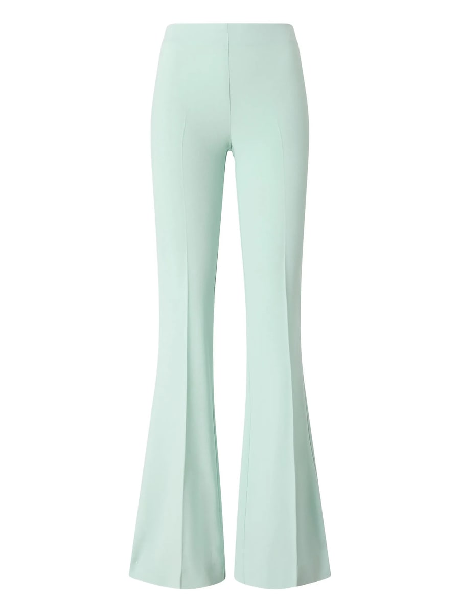 Pinko Pinko Flared Trousers With Pressed Pleat Detail