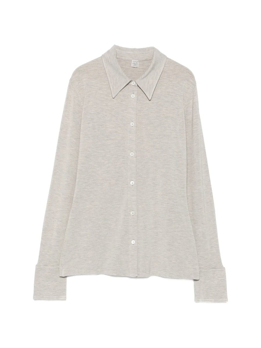 Toteme Toteme Fitted Jersey Shirt