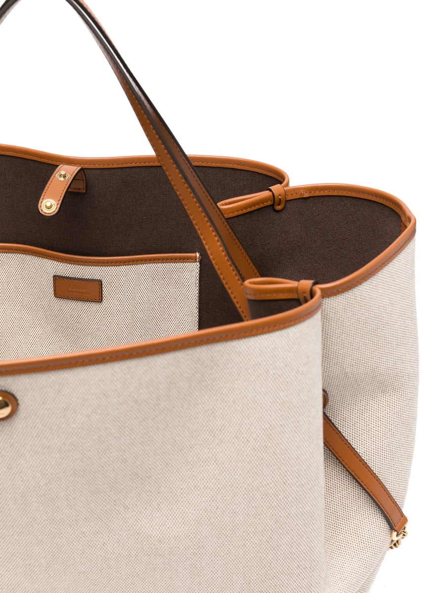 Chloé Chloé Large Clover Tote Bag, view 2