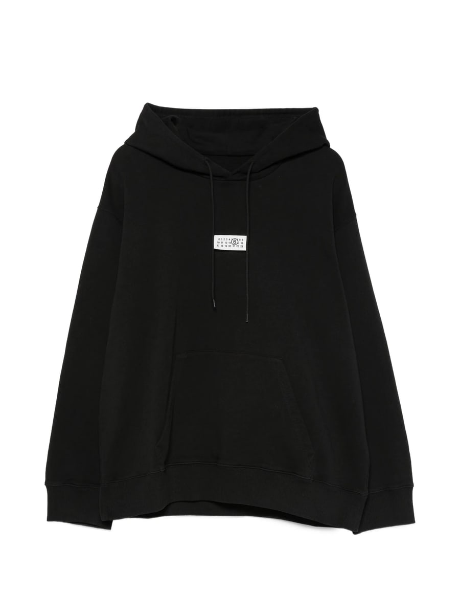 MM6 Maison Margiela Mm6 Maison Margiela Logo-patch Hoodie