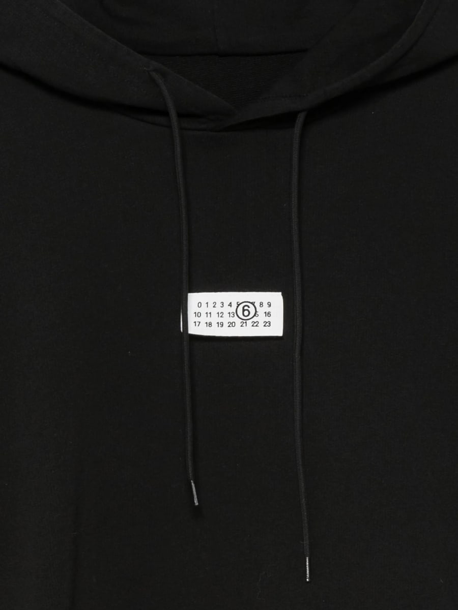 MM6 Maison Margiela Mm6 Maison Margiela Logo-patch Hoodie, view 2